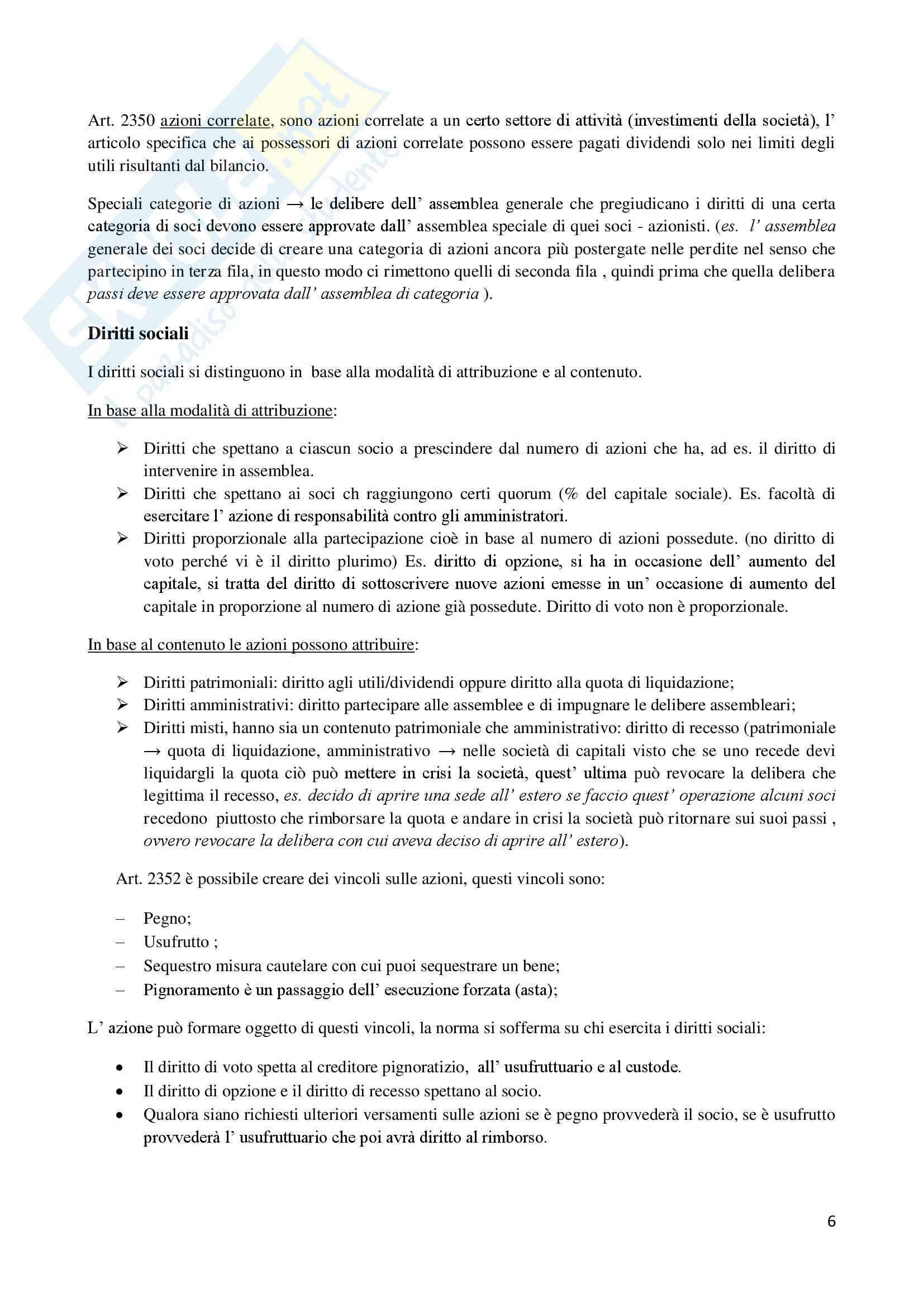 Società di capitali co Pag. 6