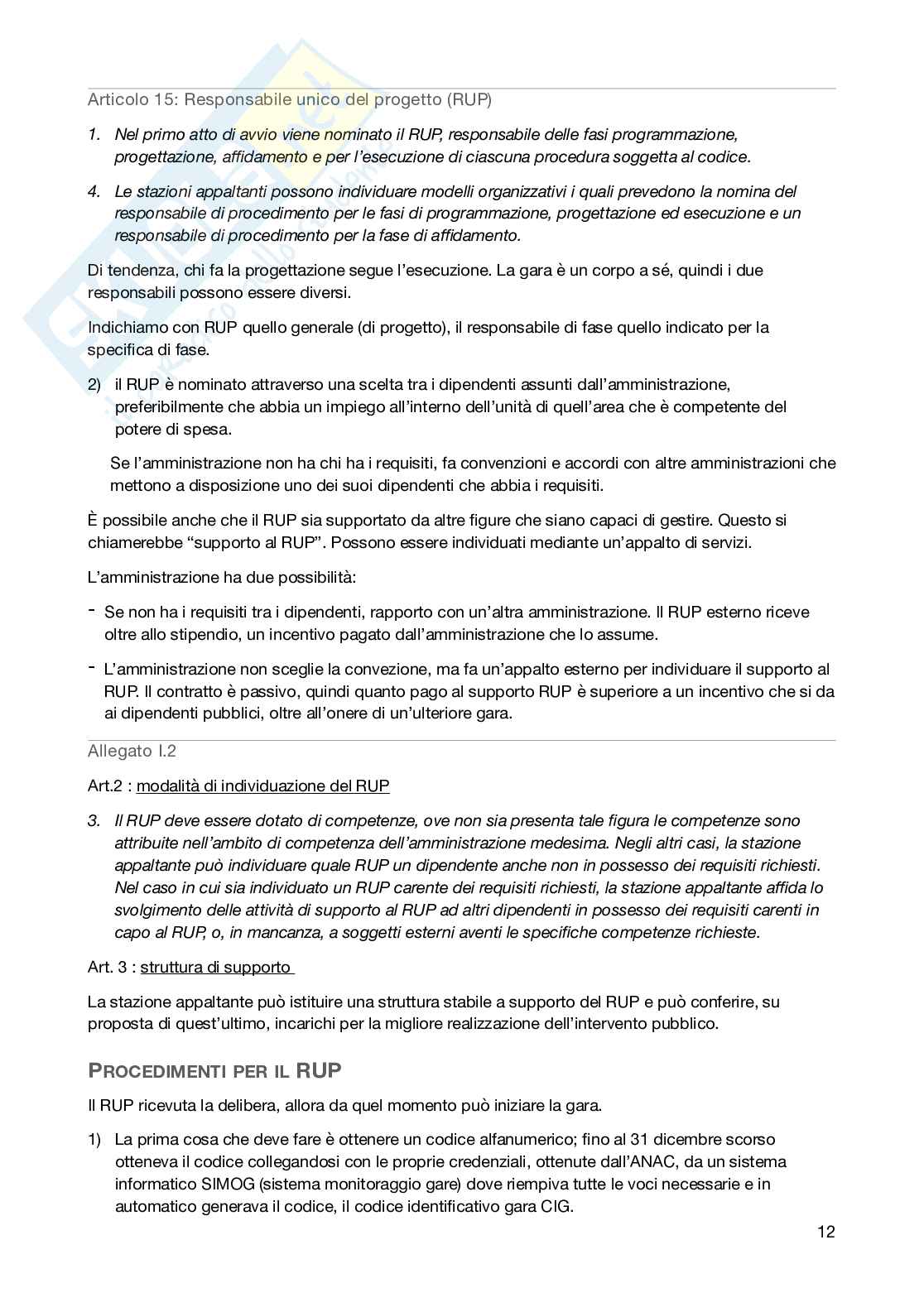Prima parte Legislazione delle opere pubbliche Pag. 16