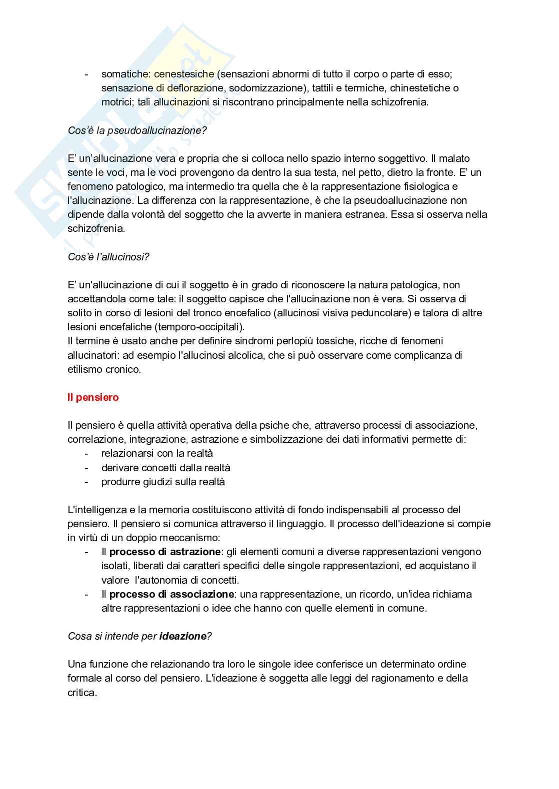 Appunti di psichiatria per servizio sociale  Pag. 11