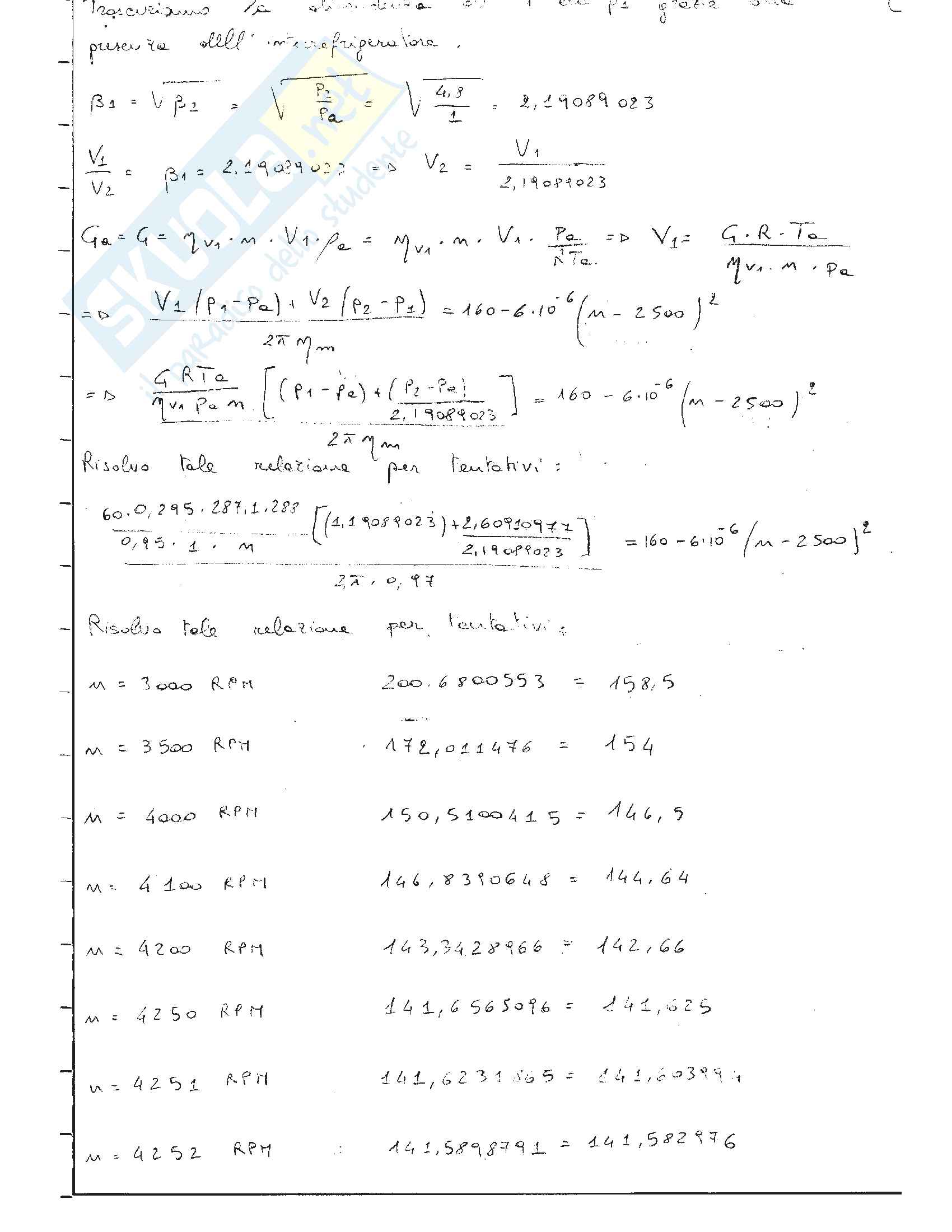 Esercizi Macchine a fluido II Pag. 11