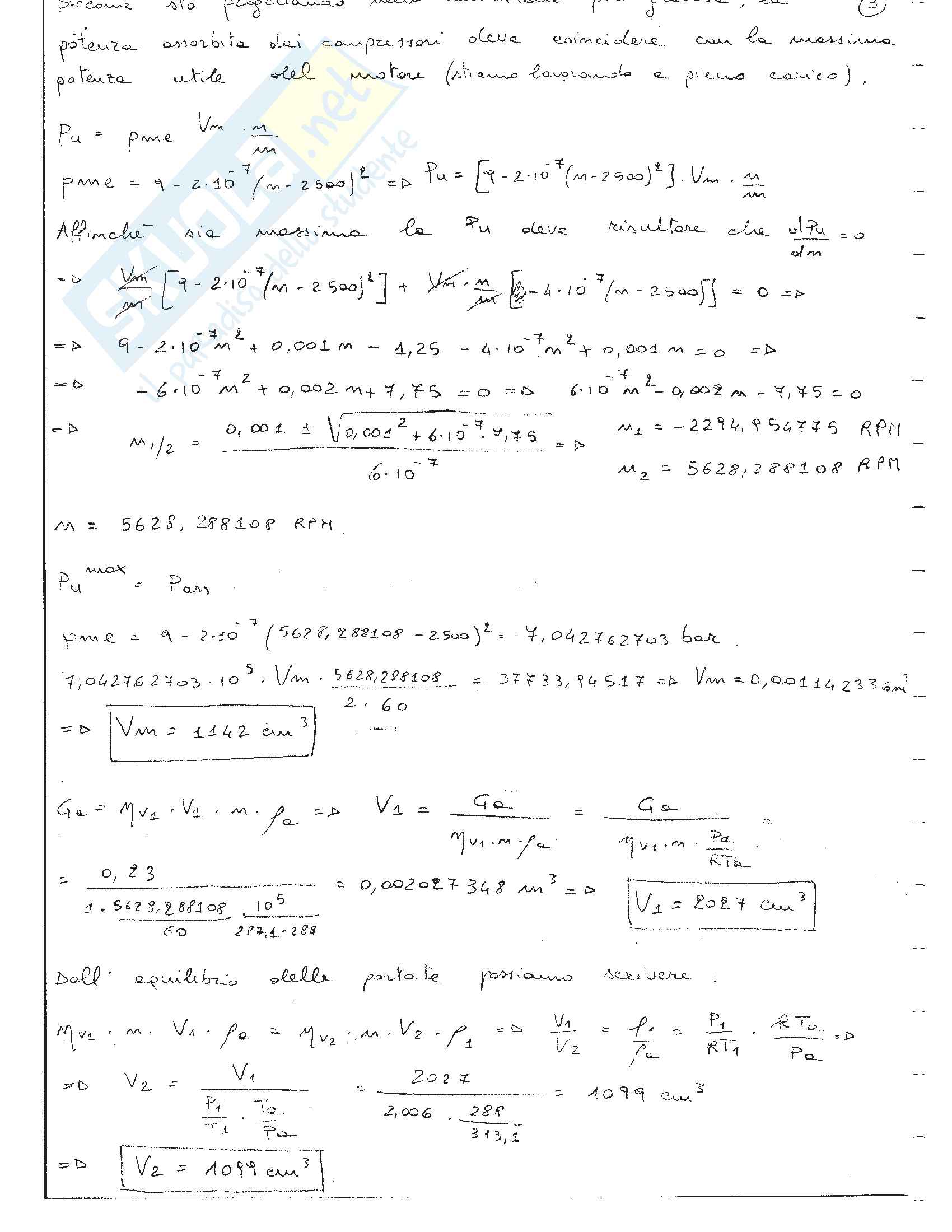 Esercizi Macchine a fluido II Pag. 16