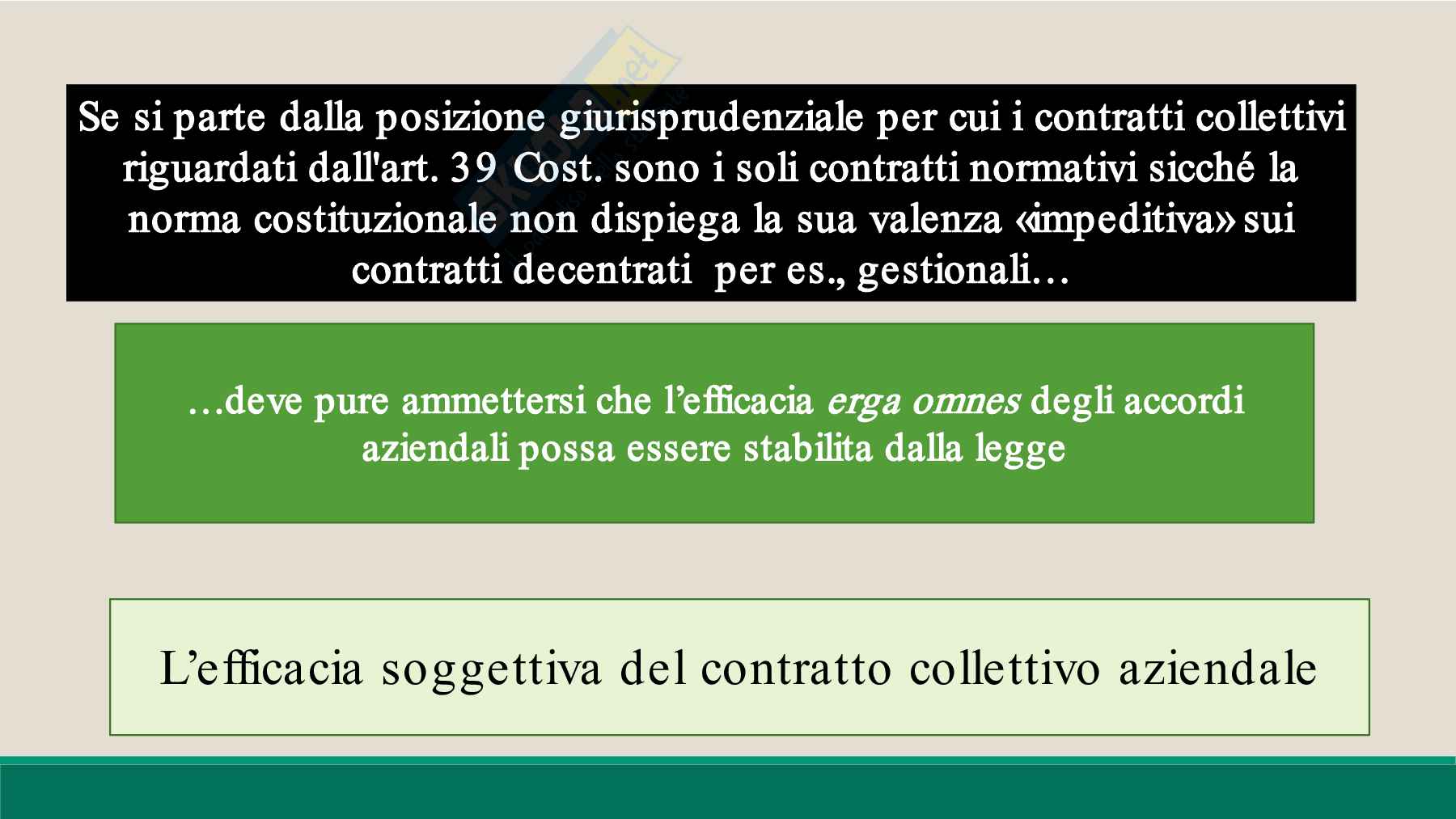 Contrattazione collettiva  Pag. 76