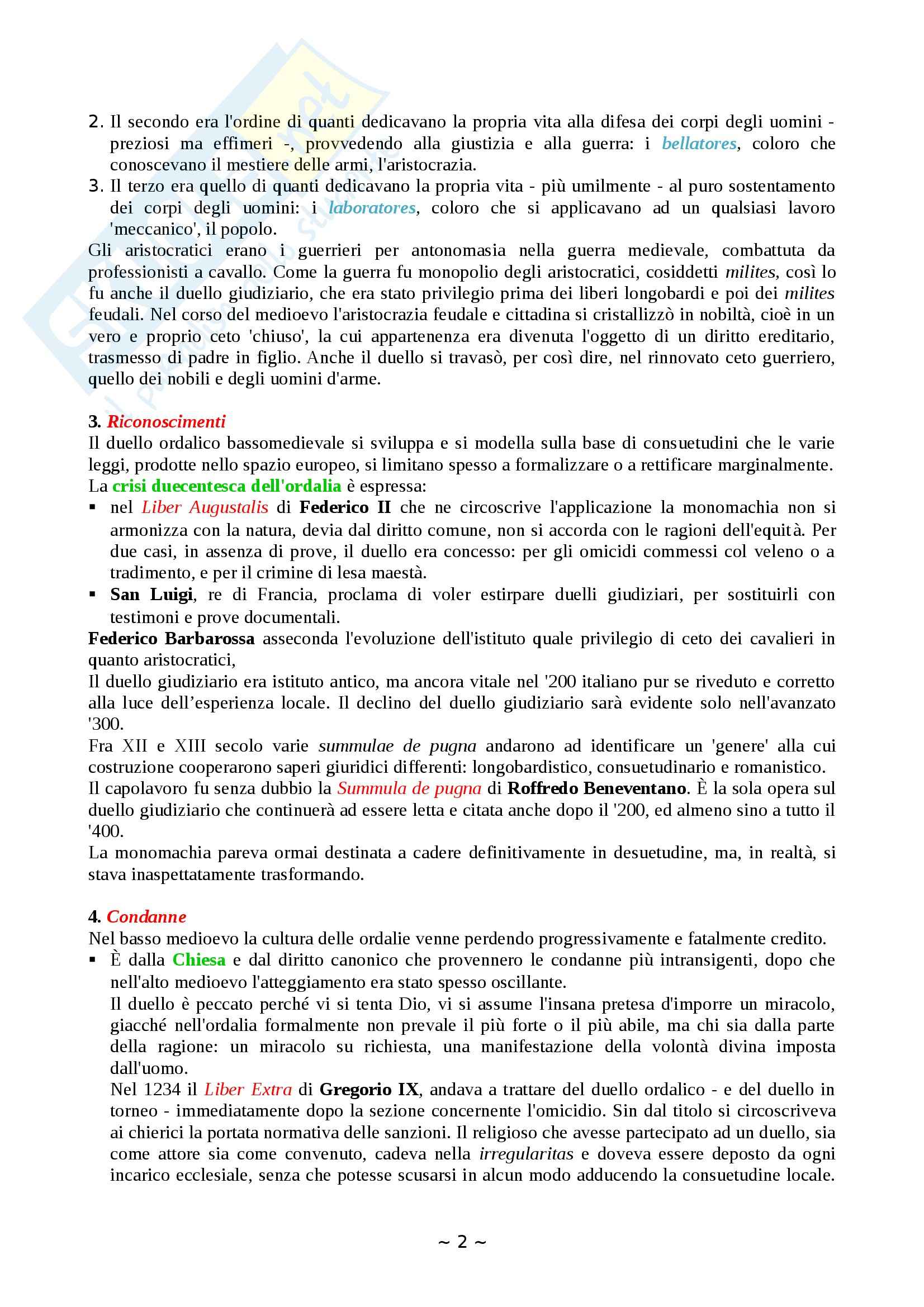 Storia Del Diritto Medievale E Moderno Riassunto