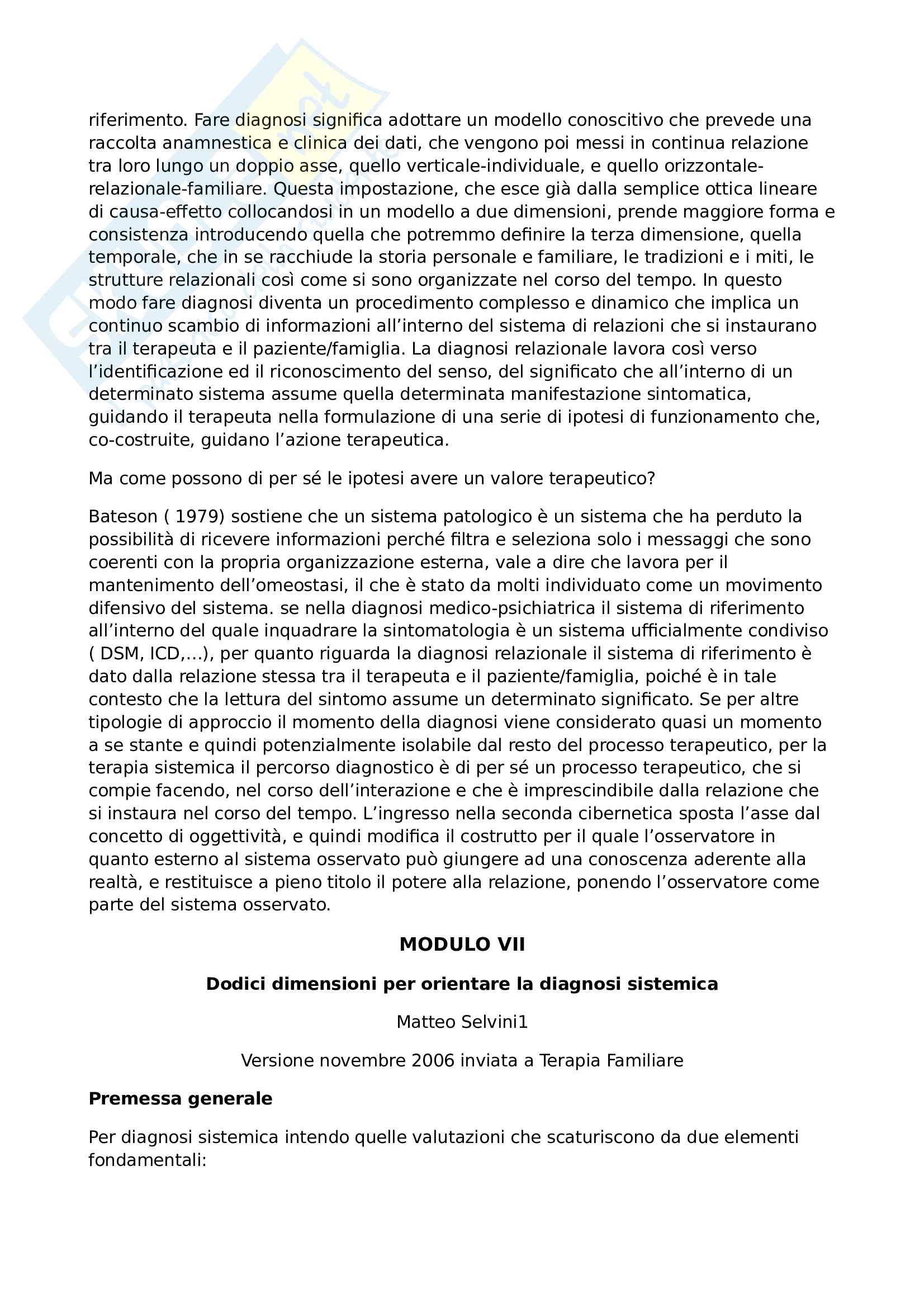 Riassunto esame Psicologia Clinica, libro consigliato Vegni, libri consigliati: Kring A.M., Johnson S.L., Davison G.C., Neale J.M., Psicologia Clinica, Zanichelli editori, quinta ediz. Pag. 36