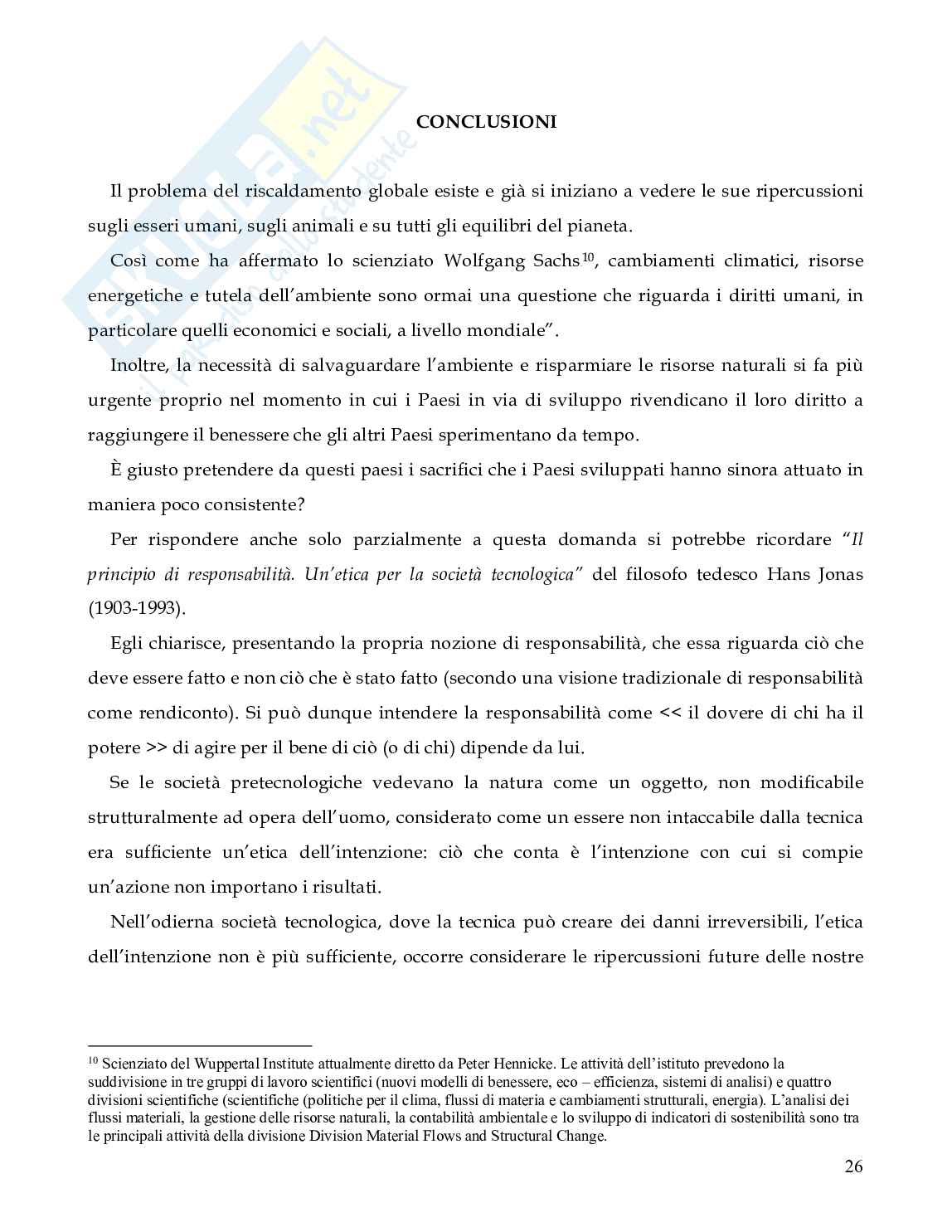 Surriscaldamento globale, la collisione tra la nostra civiltà e la terra Pag. 26