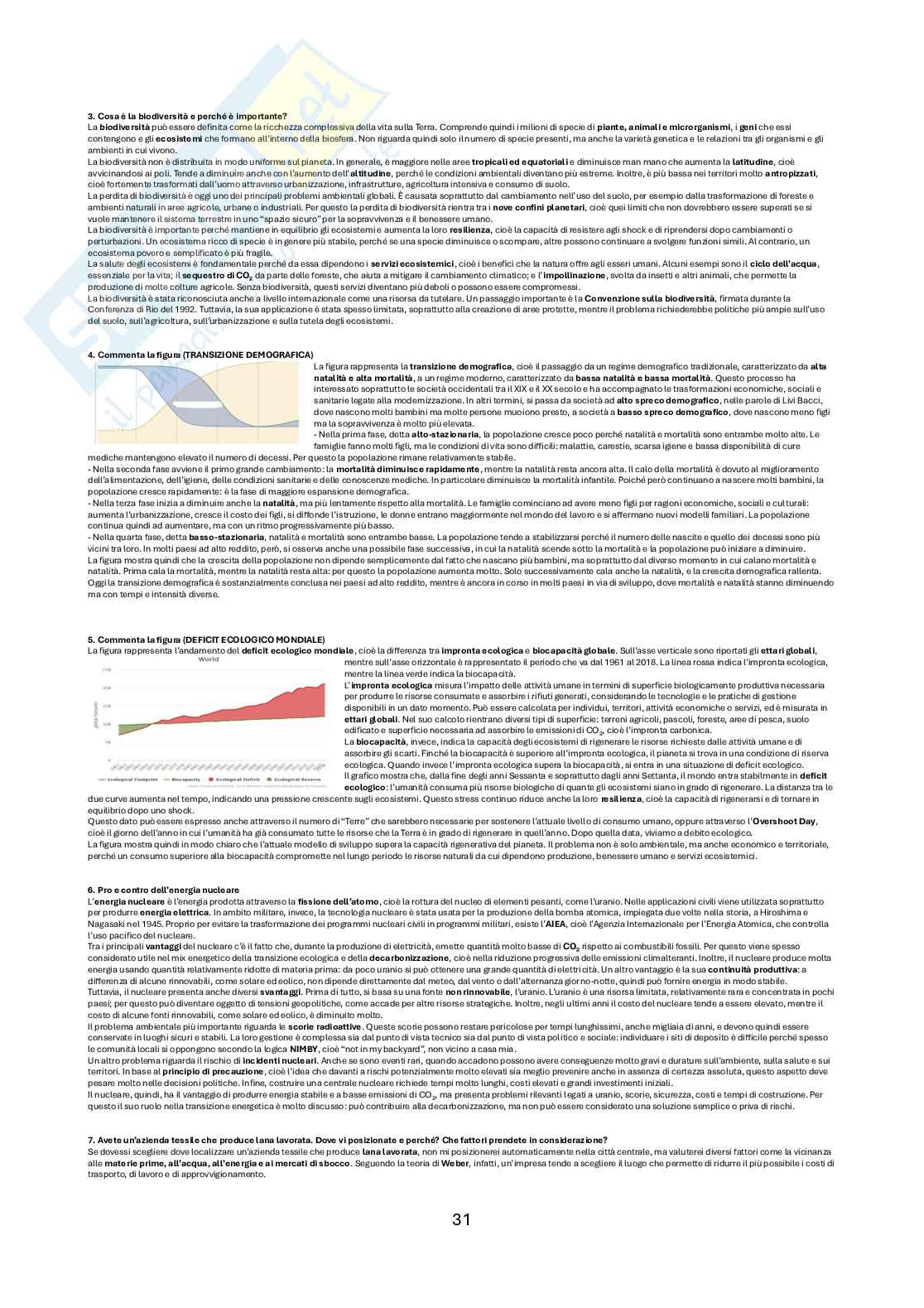 Geografia economica - Appunti riscritti Pag. 31
