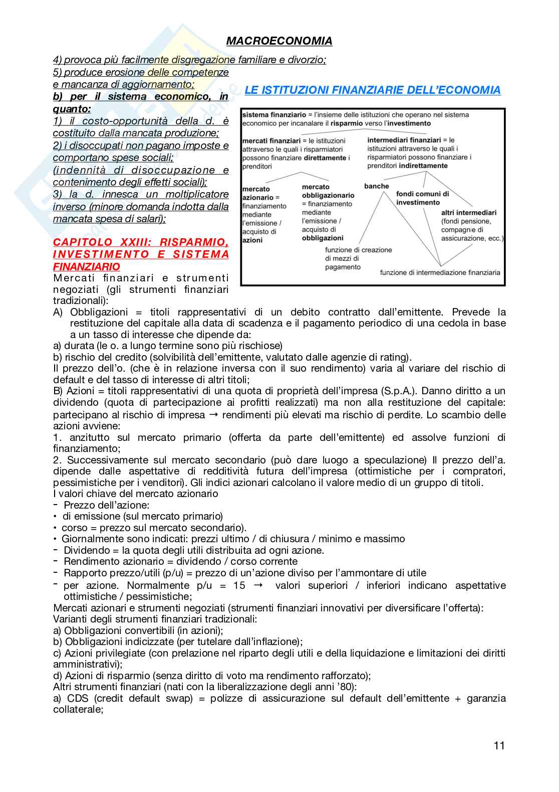 Economia politica Pag. 11