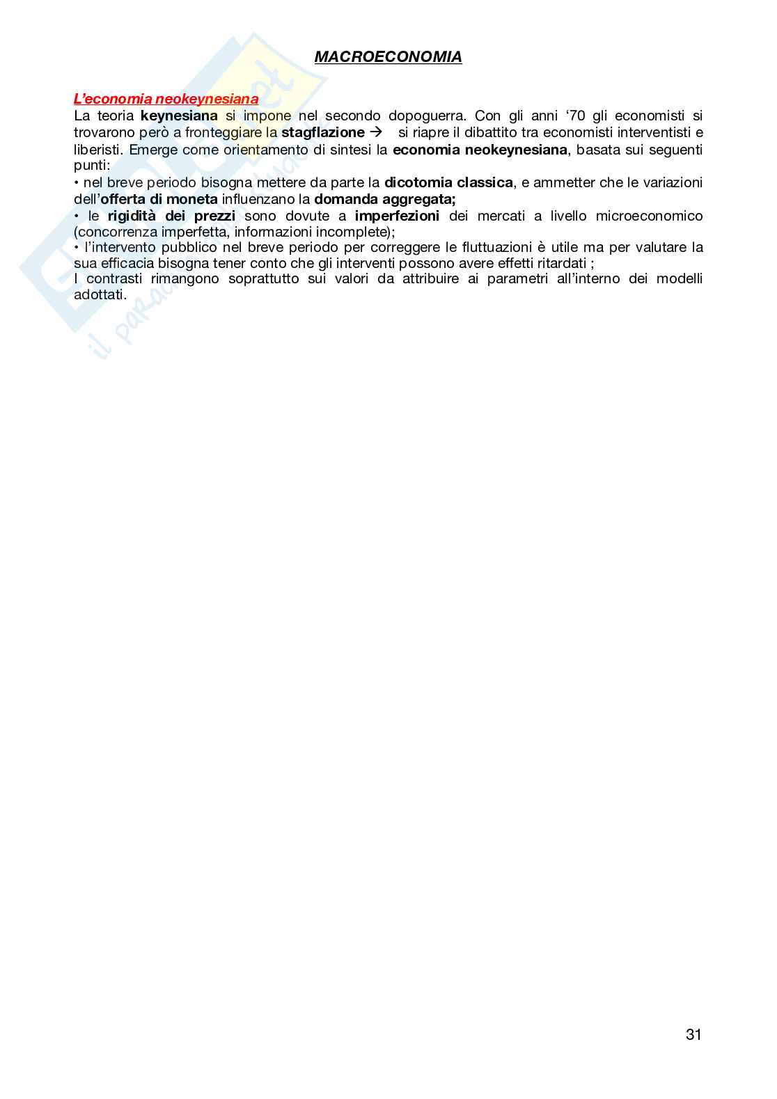 Economia politica Pag. 31