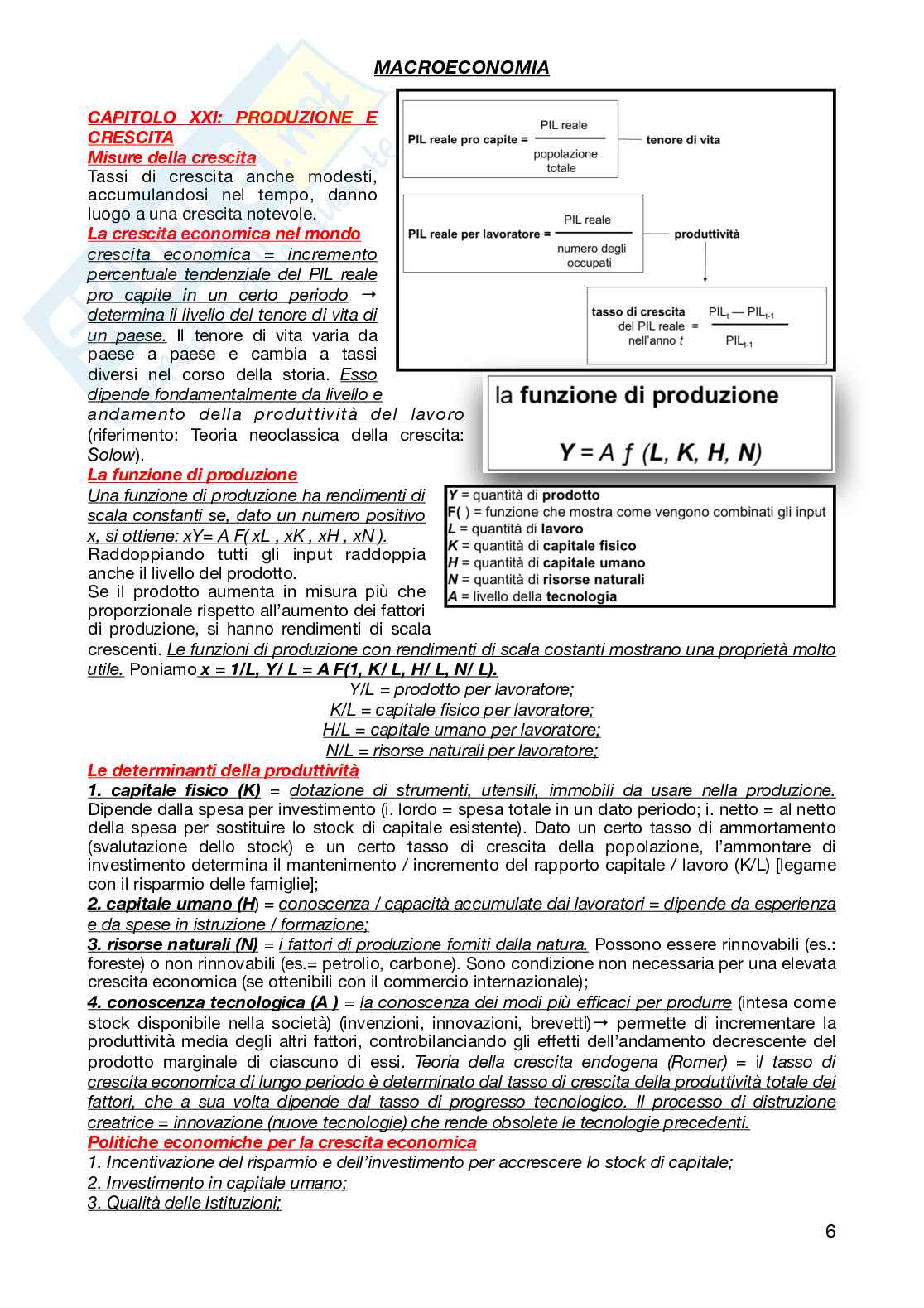 Economia politica Pag. 6