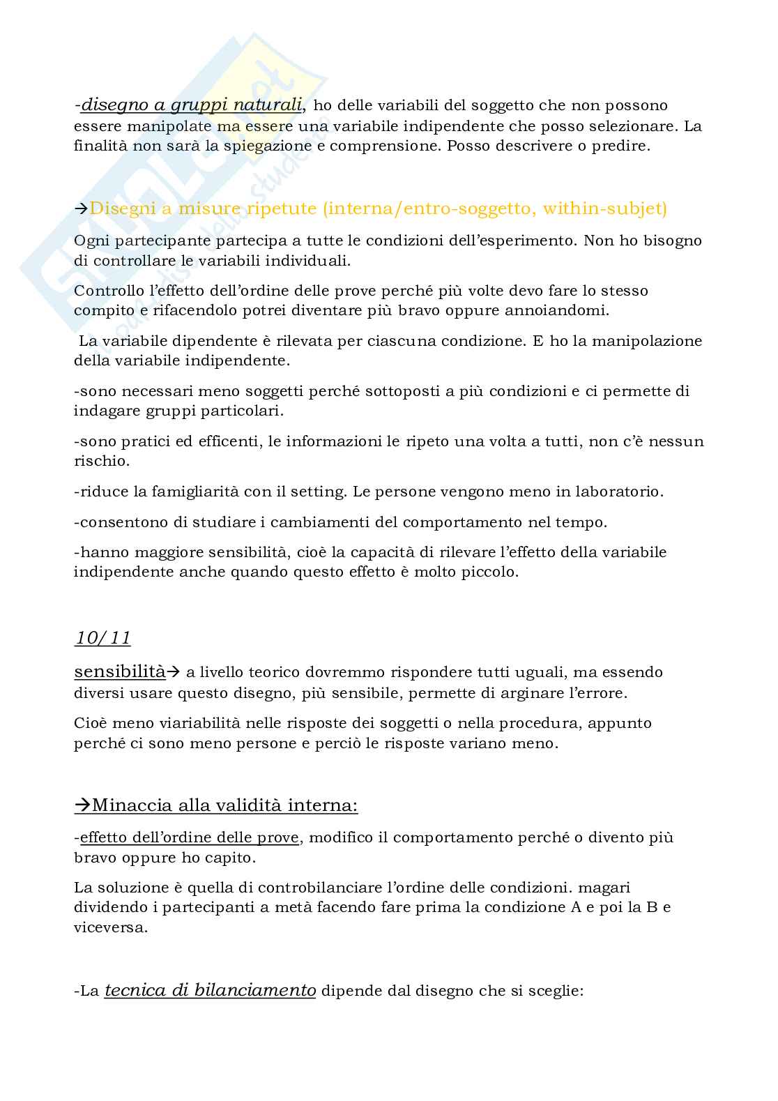 Appunti Metodologia della ricerca ed elementi di statistica  Pag. 31