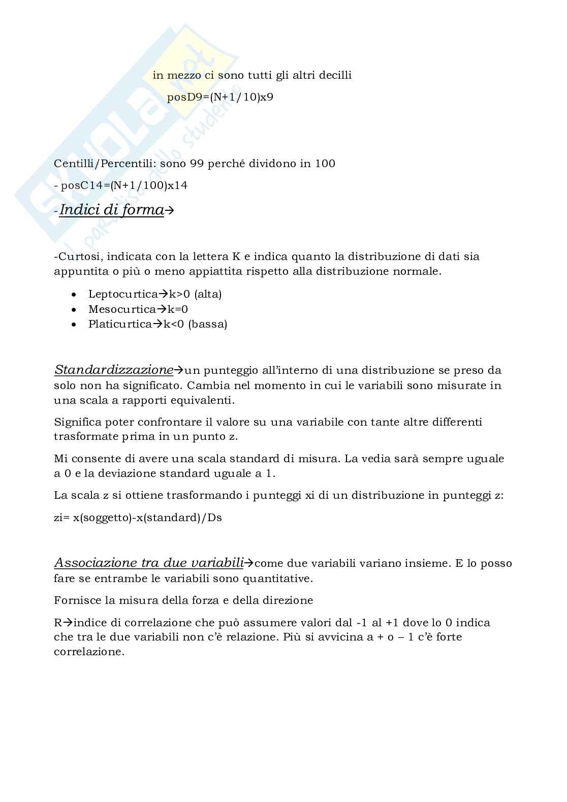 Appunti Metodologia della ricerca ed elementi di statistica  Pag. 41