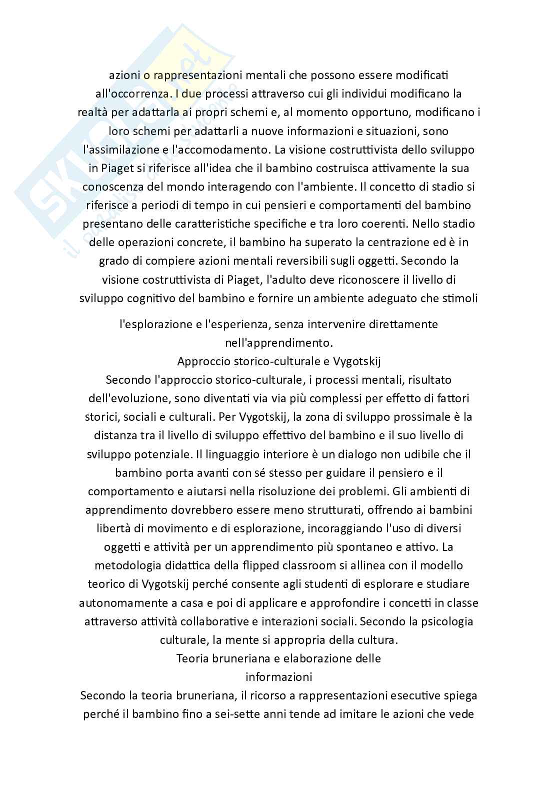 Appunti esame Psicologia dello sviluppo Pag. 2