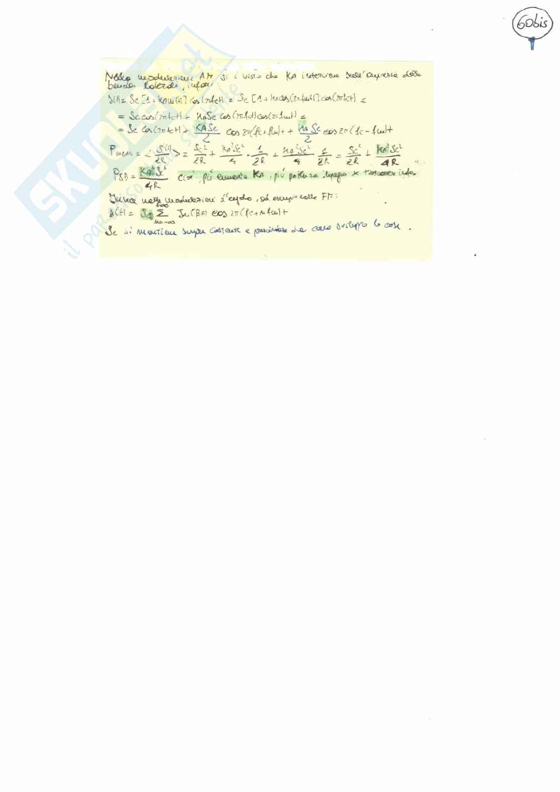 Appunti di Elettronica applicata - Parte di radiofrequenza  Pag. 21