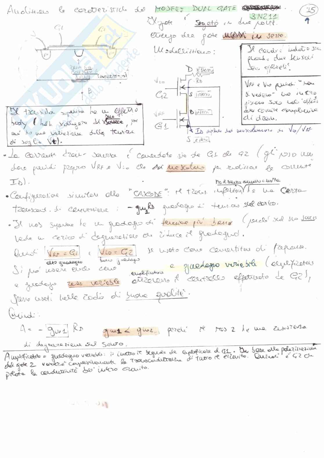 Appunti di Elettronica applicata - Parte di radiofrequenza  Pag. 41