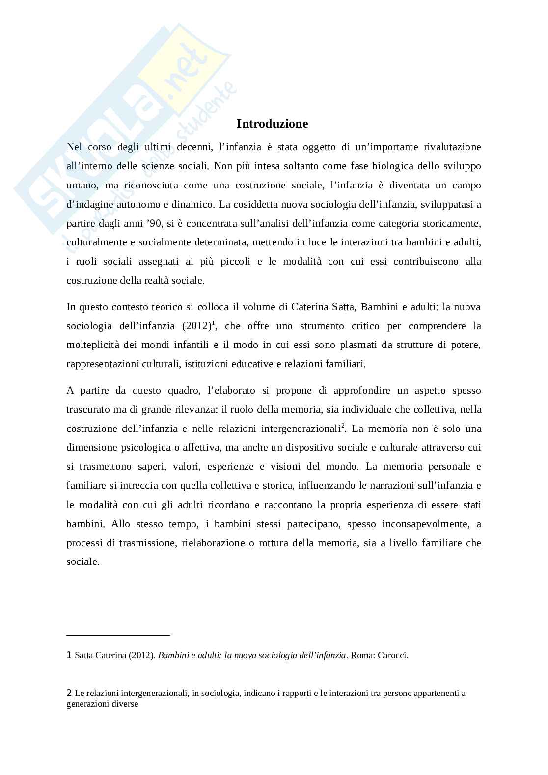 Culture dell'infanzia e diritti dei bambini  Pag. 2