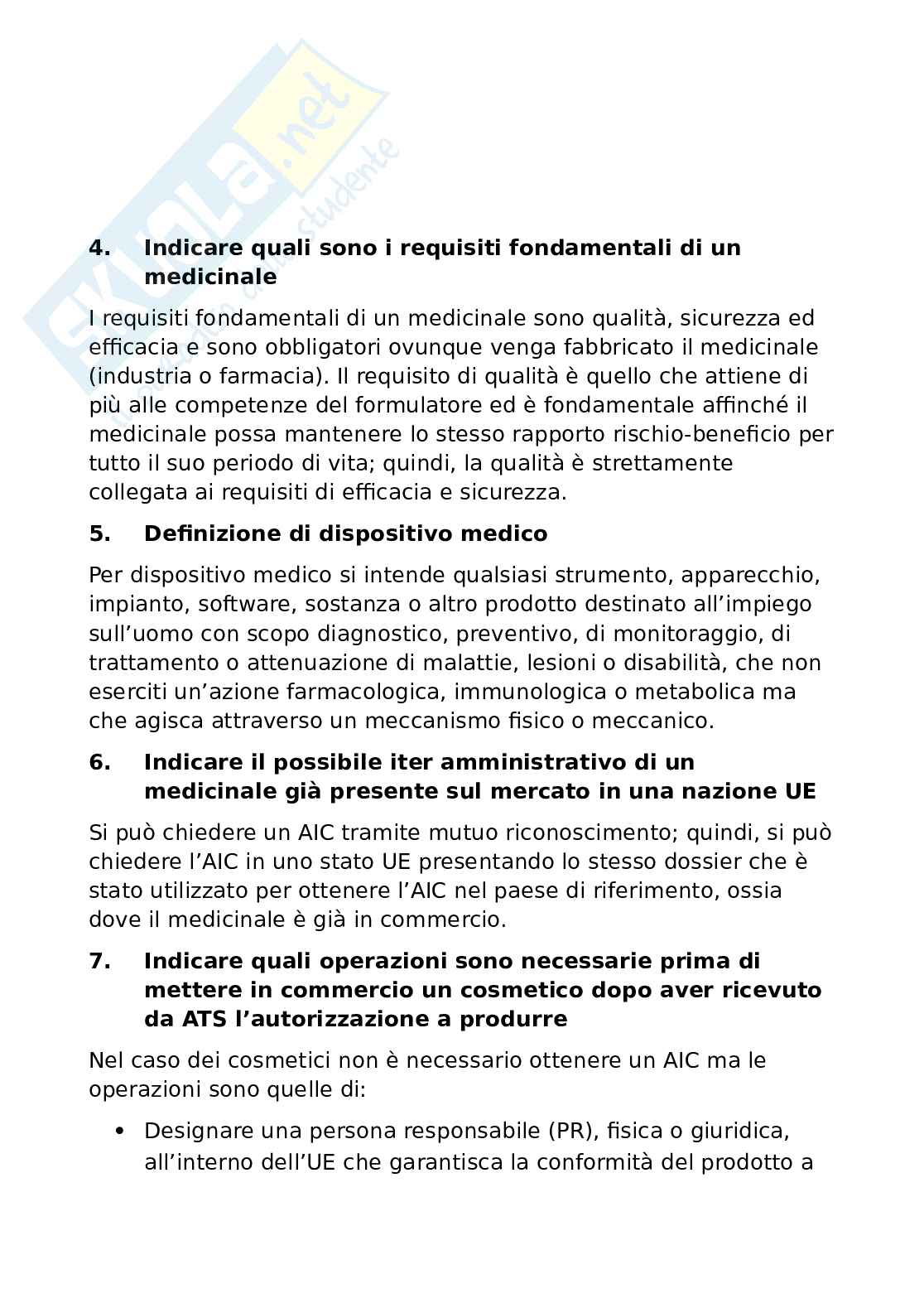 Risposte domande aperte di Tecnologia e legislazione 2 Pag. 2
