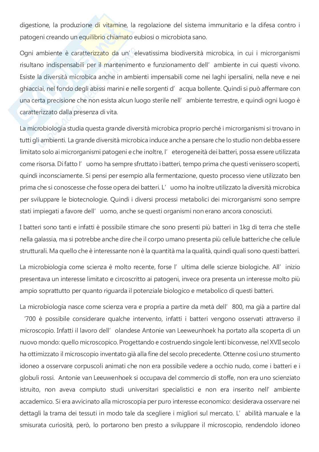 Microbiologia - A.A. 2025/2026  Pag. 2