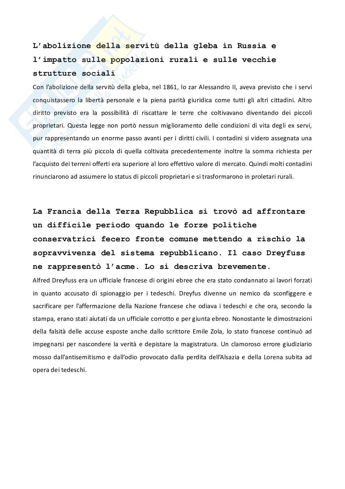 Paniere Storia contemporanea - Risposte aperte (2026) Pag. 6