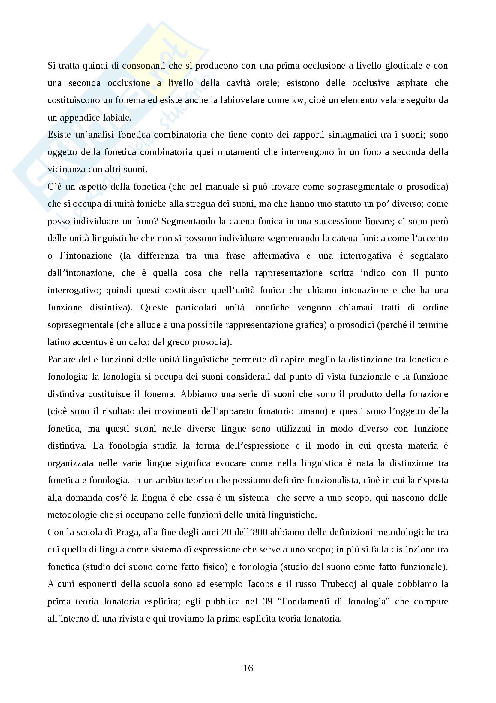 Appunti Glottologia Pag. 16