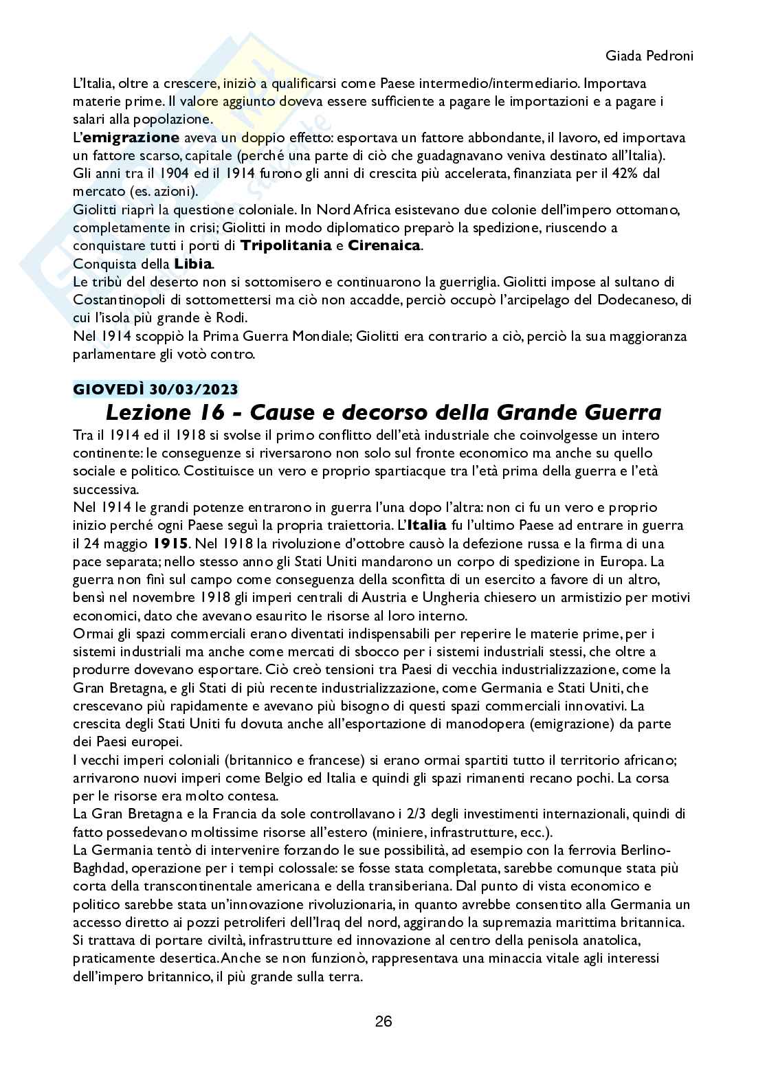 Appunti Storia economica Pag. 26