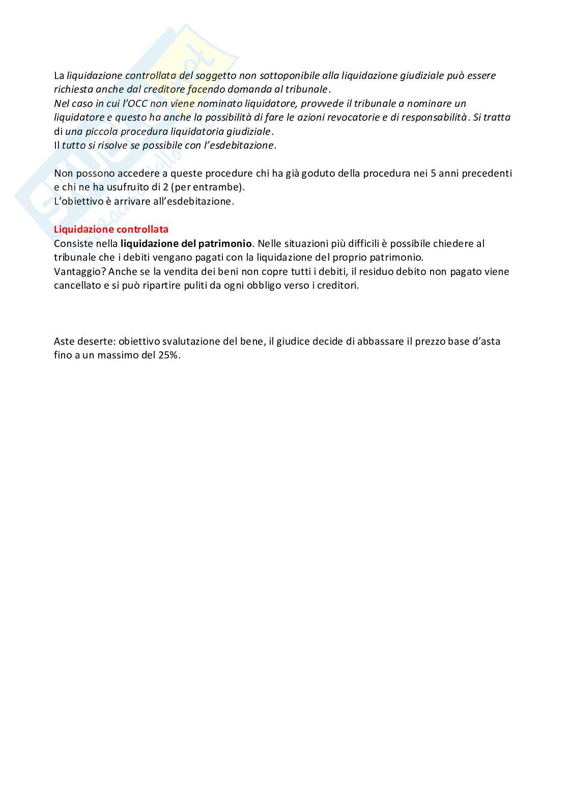Diritto delle procedure concorsuali II, appunti Pag. 71
