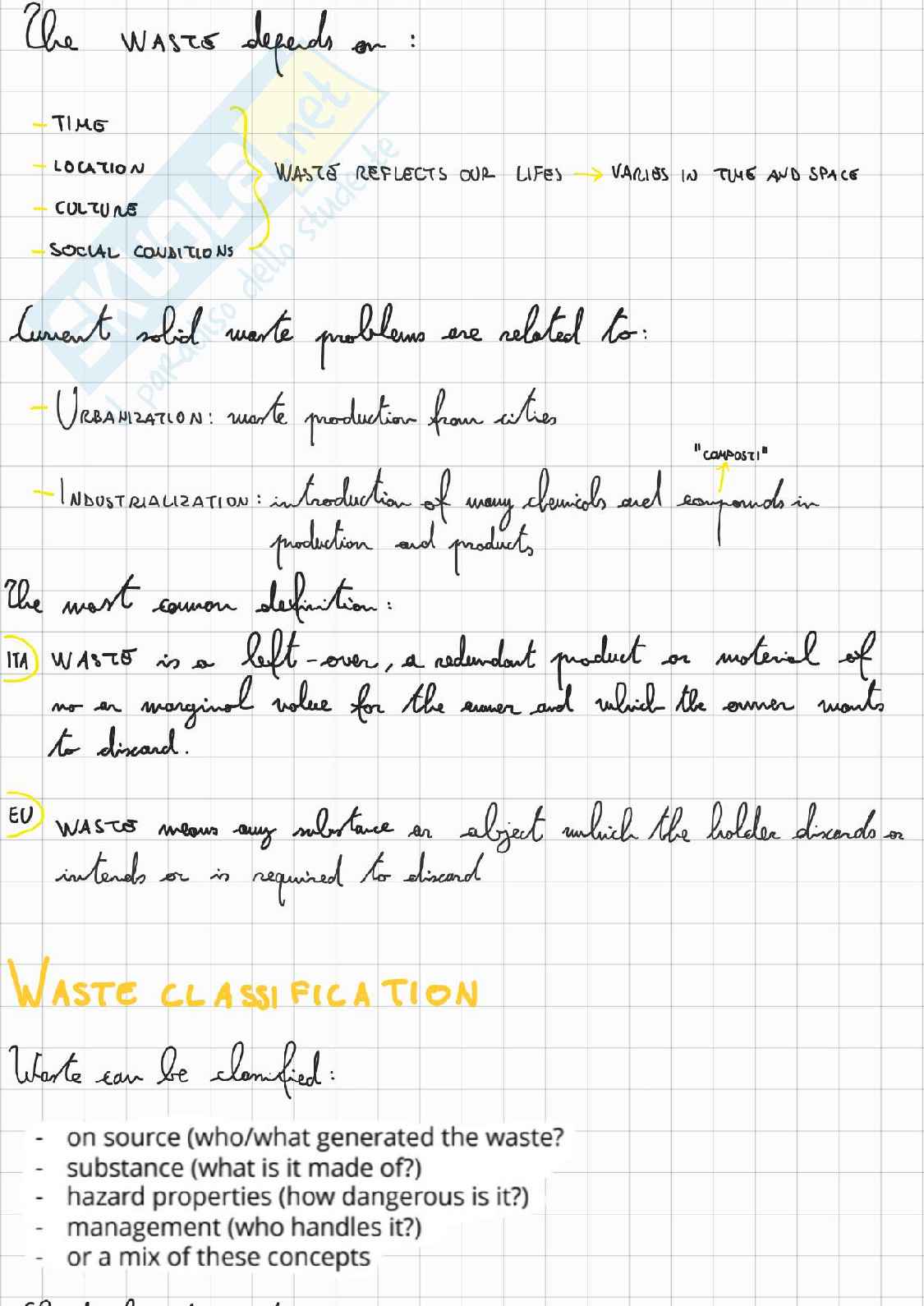 Circular and Sustainable waste management Pag. 2