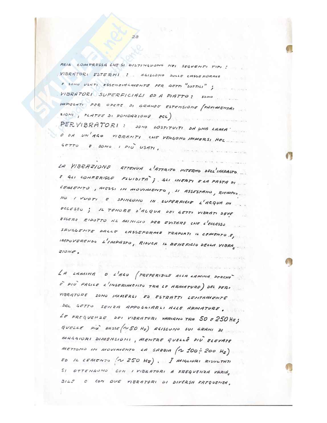 I materiali - I componenti del calcestruzzo Pag. 6