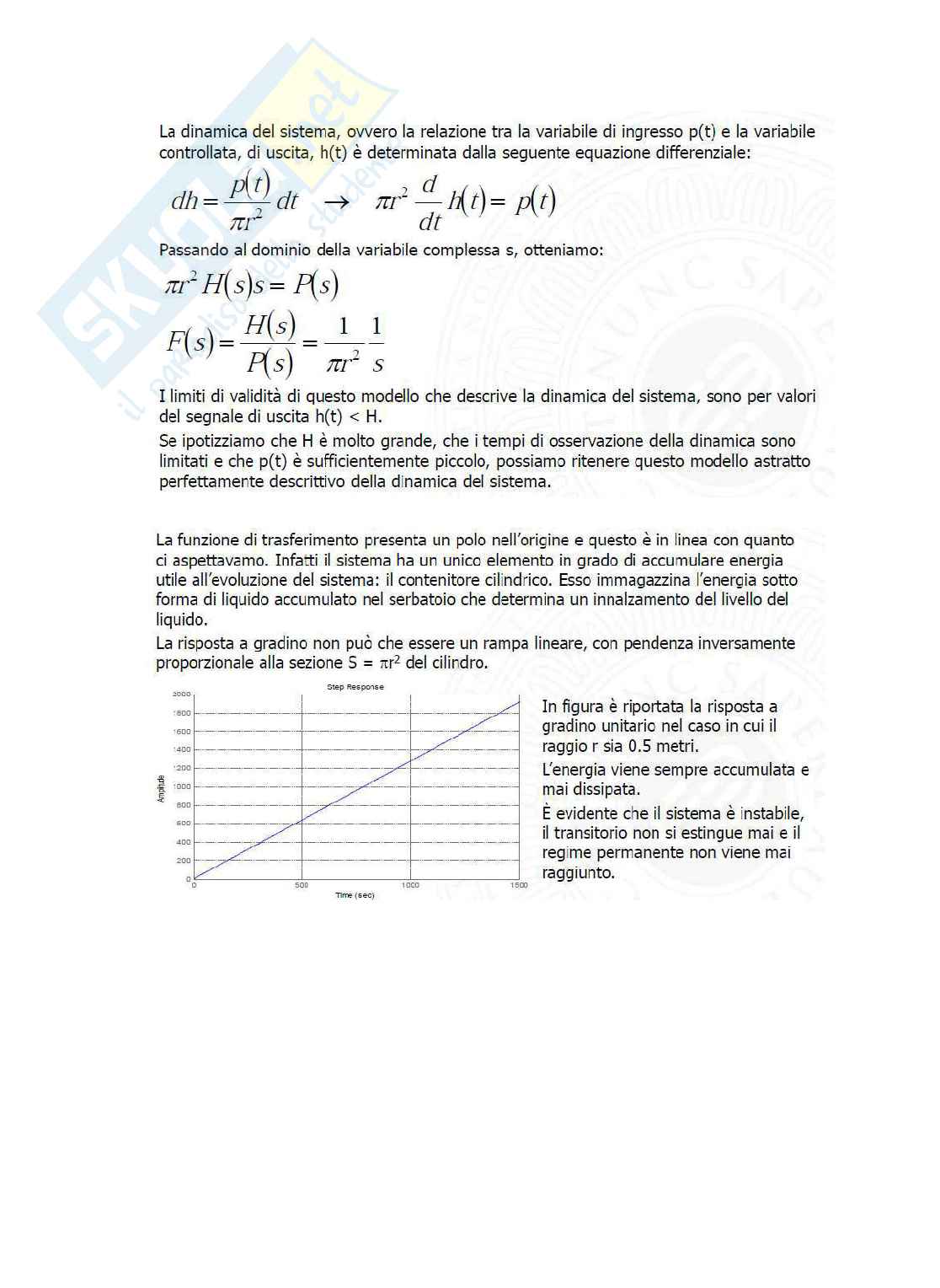 Paniere con risposte aperte - Metodi e tecnologie di simulazione (2023/2024) Pag. 81