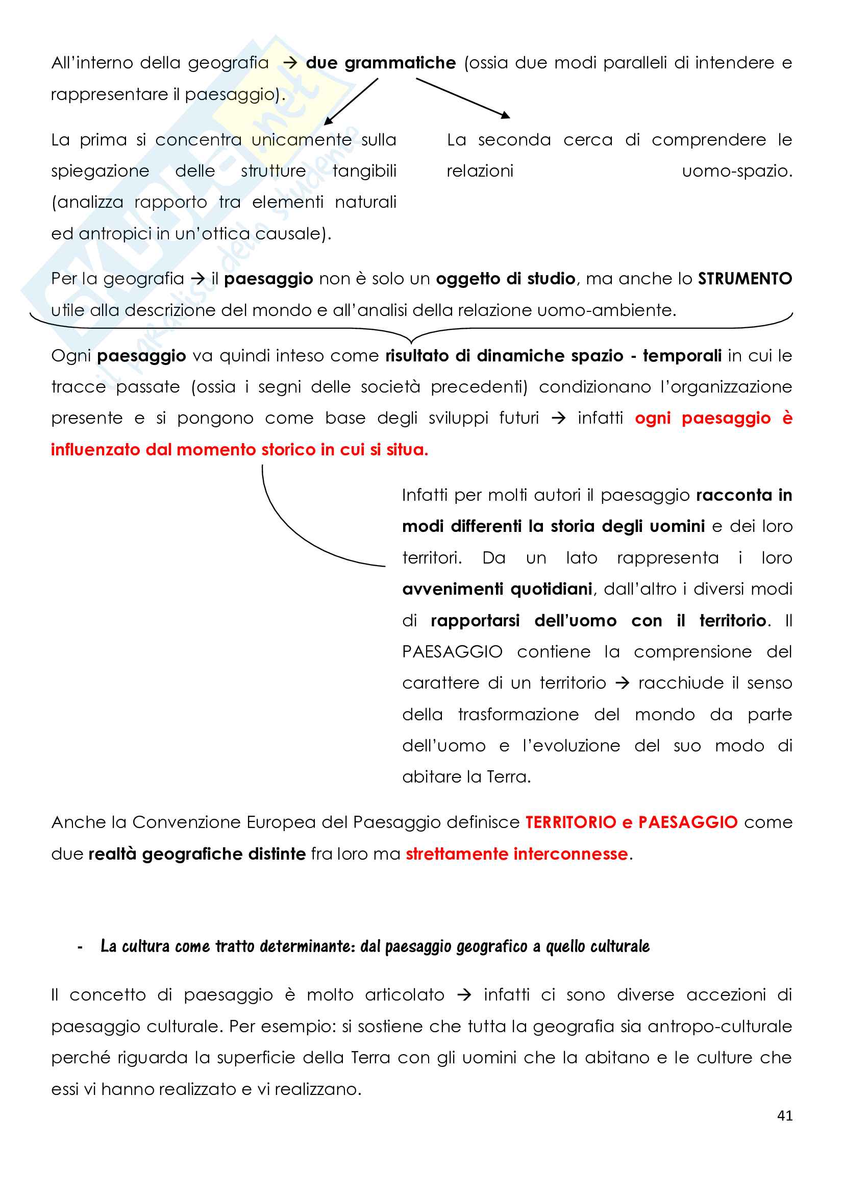 Riassunto Esame Geografia Prof Molinari Libro Consigliato Il Paesaggio Nelle Scienze Umane Dal Borgo Gavinelli