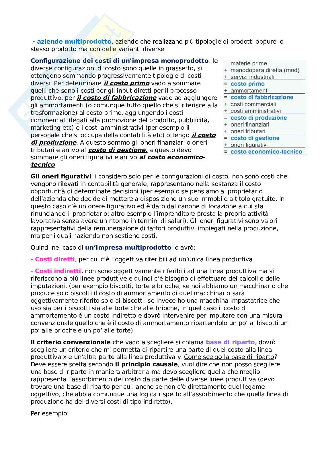 Riassunto esame Economia aziendale, Prof. Roncagliolo Elisa, libro consigliato Introduzione all'economia aziendale, Marchi Pag. 71