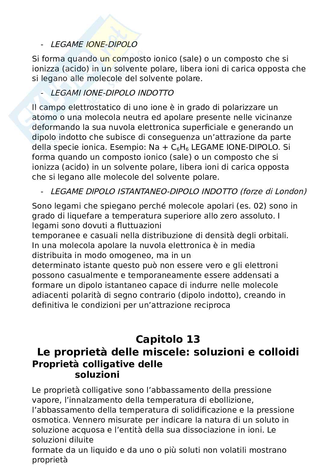 Chimica generale ed inorganica  Pag. 61