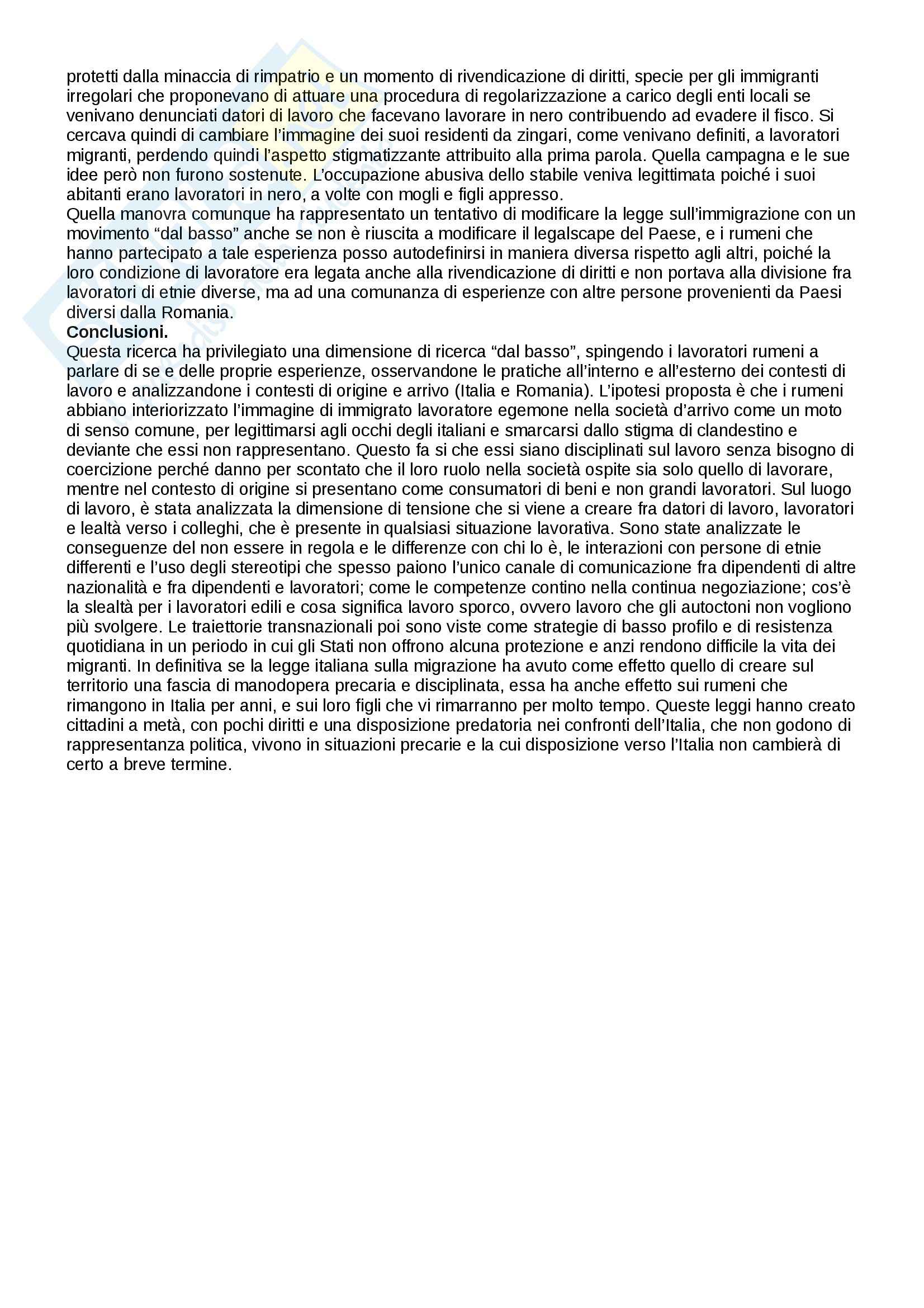 Riassunto esame Comunicazione, prof. Perrotta, libro consigliato L'enigma multiculturale, Baumann Pag. 26