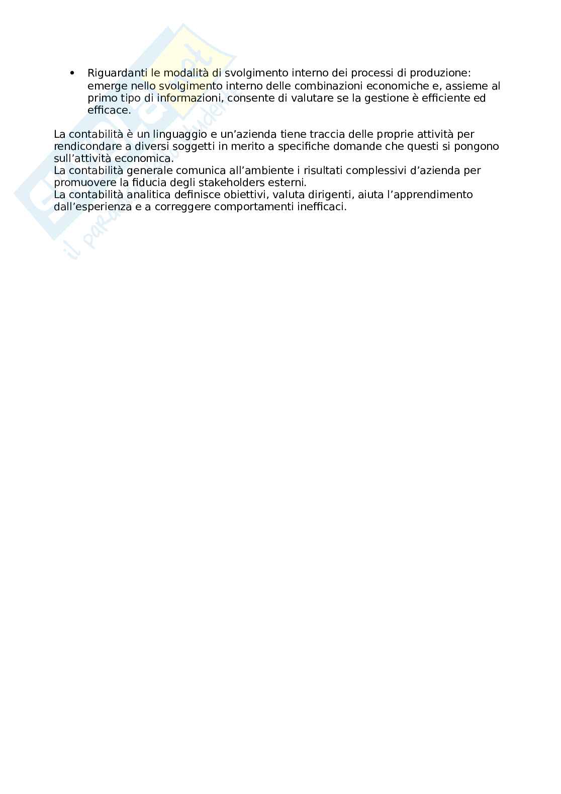 Economia aziendale - primo parziale Pag. 31