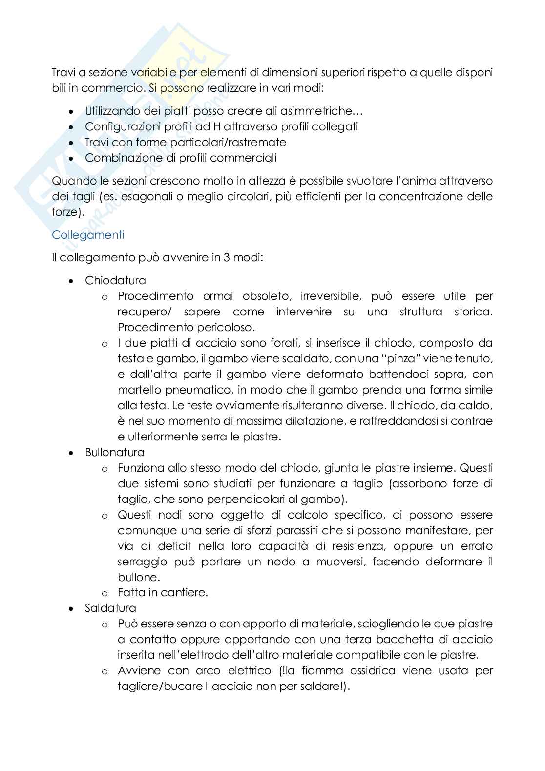 Costruzioni in acciaio Pag. 6