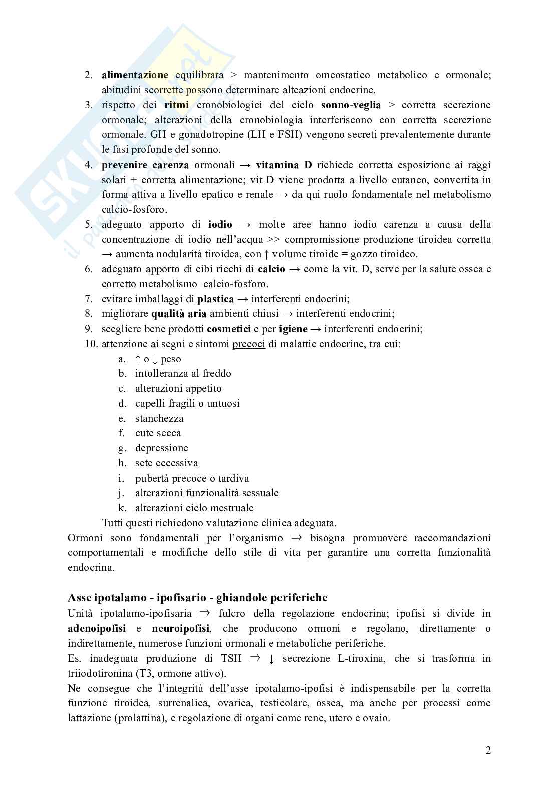 Schemi di Endocrinologia Pag. 2