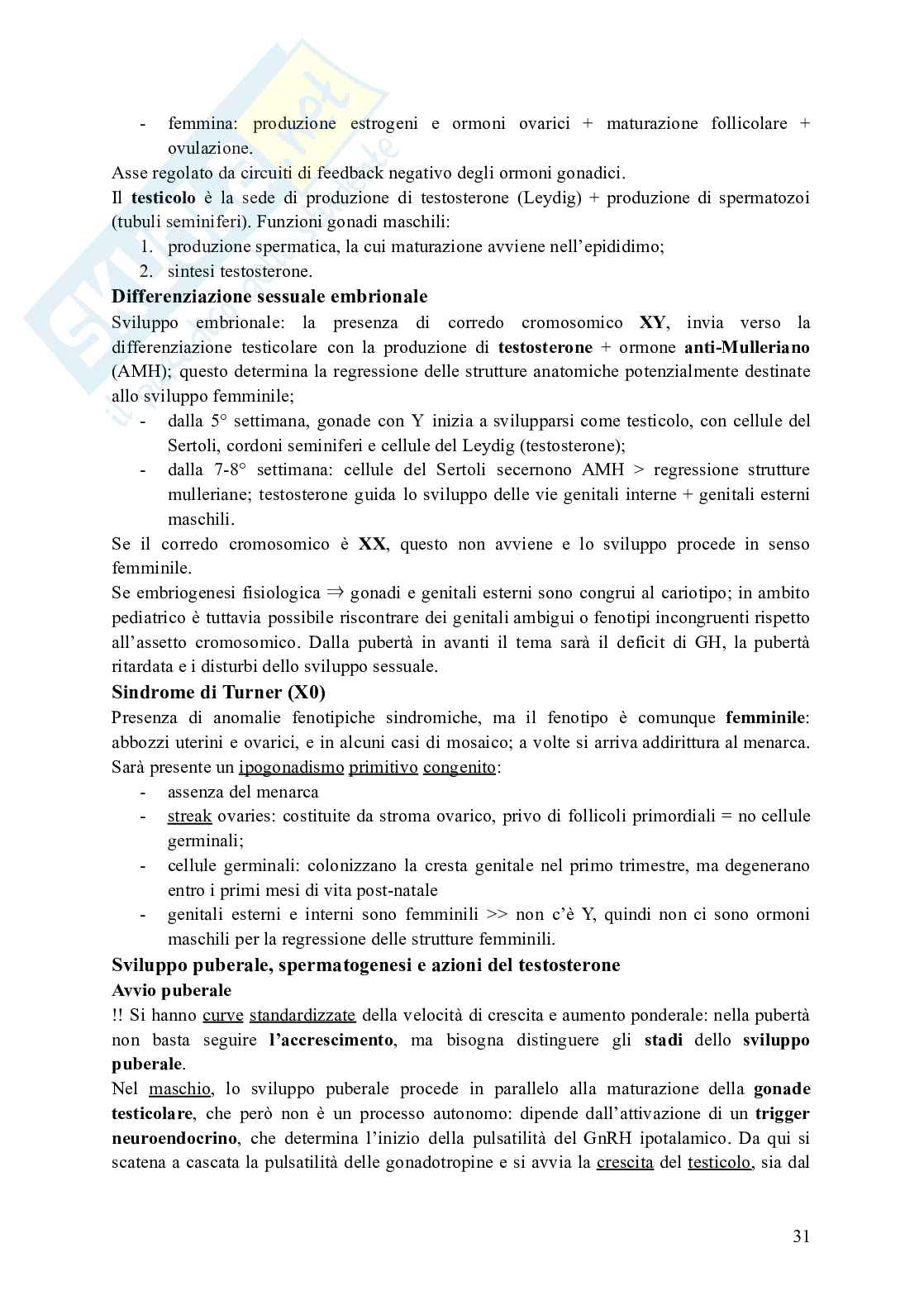 Schemi di Endocrinologia Pag. 31