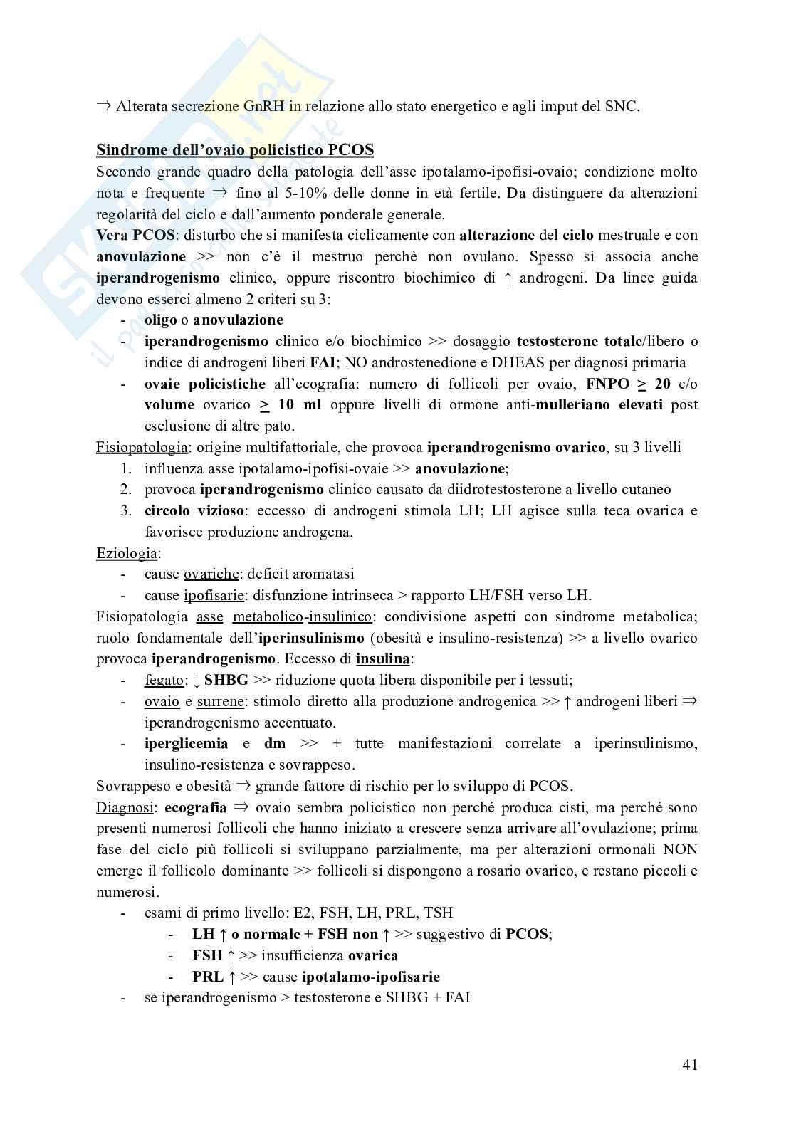 Schemi di Endocrinologia Pag. 41