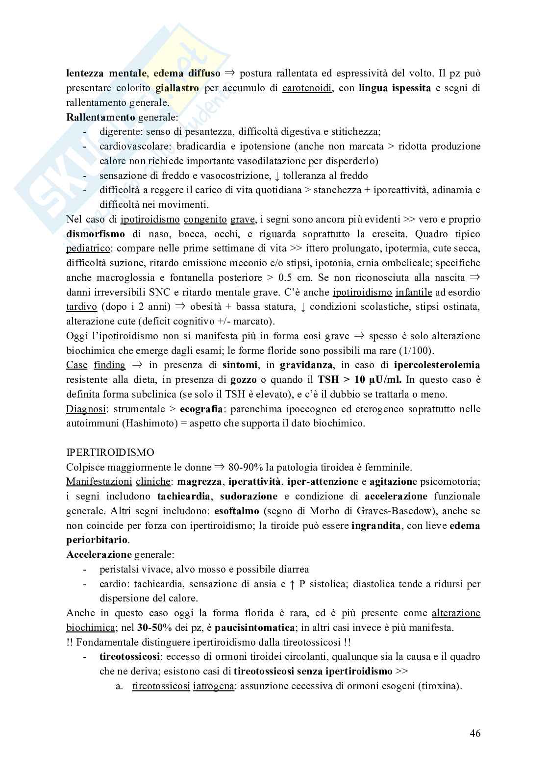 Schemi di Endocrinologia Pag. 46