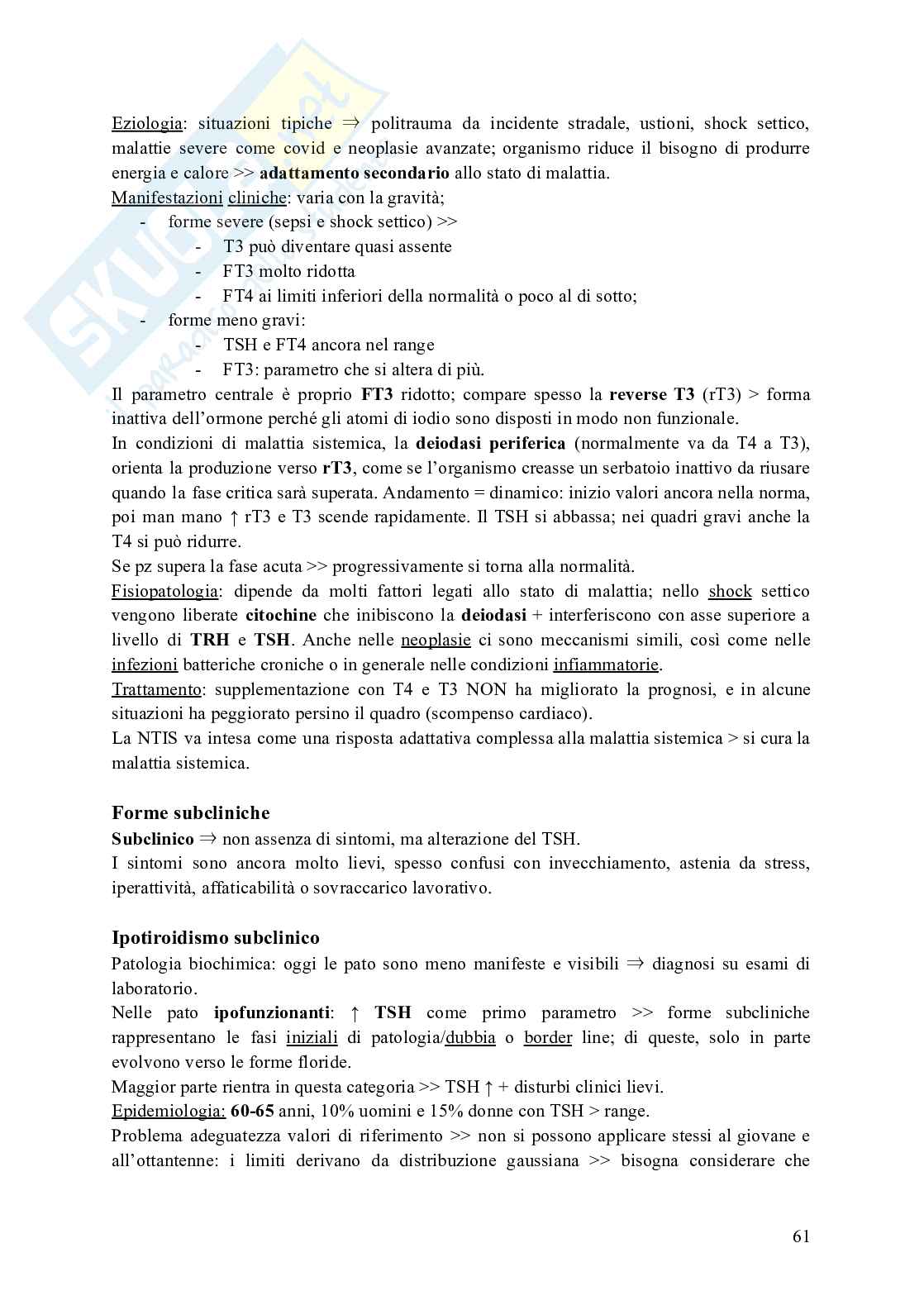 Schemi di Endocrinologia Pag. 61