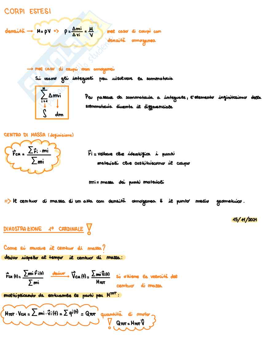 Appunti fisica 1 (parte 2) Pag. 1
