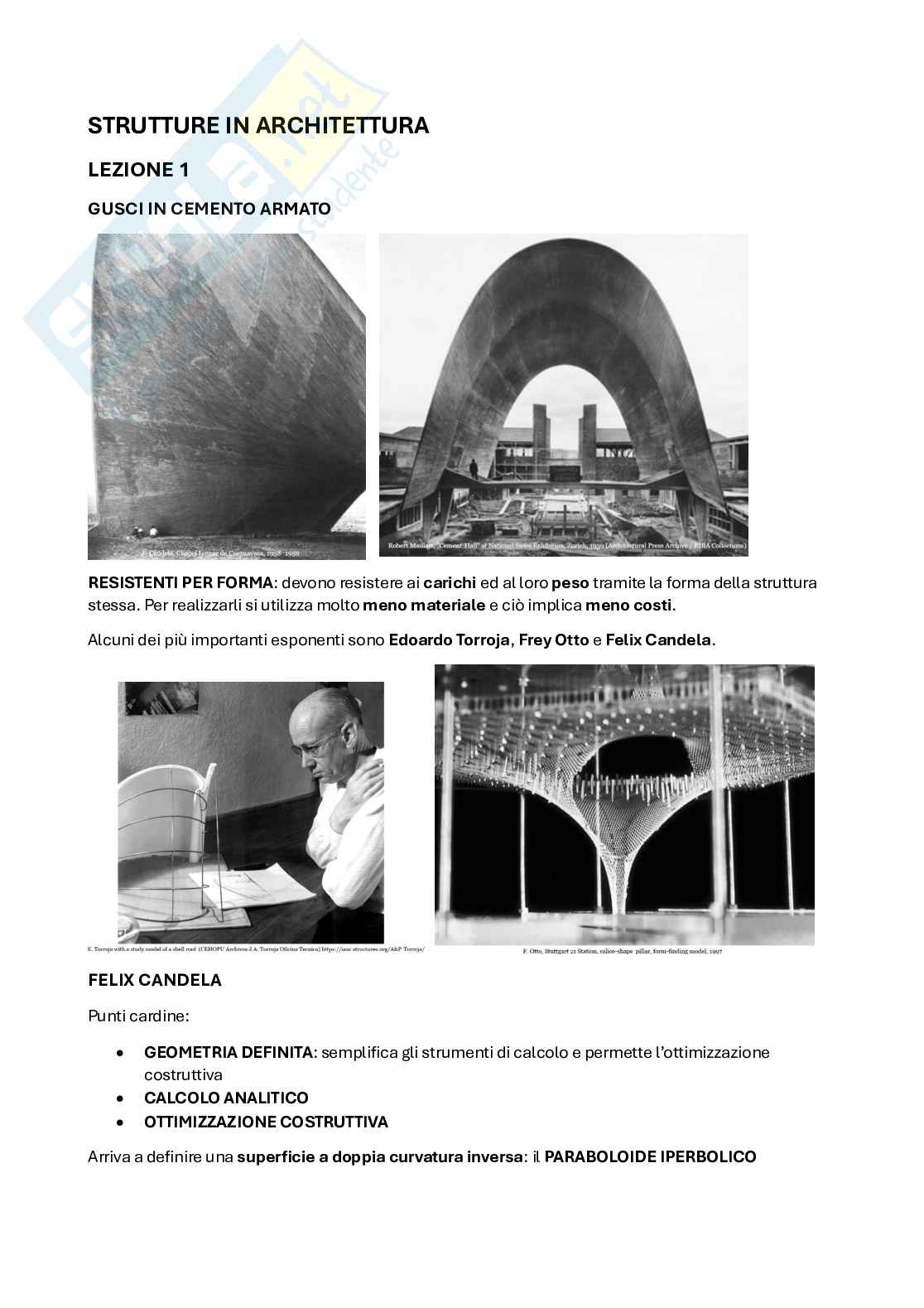 Appunti di Strutture in architettura Pag. 1
