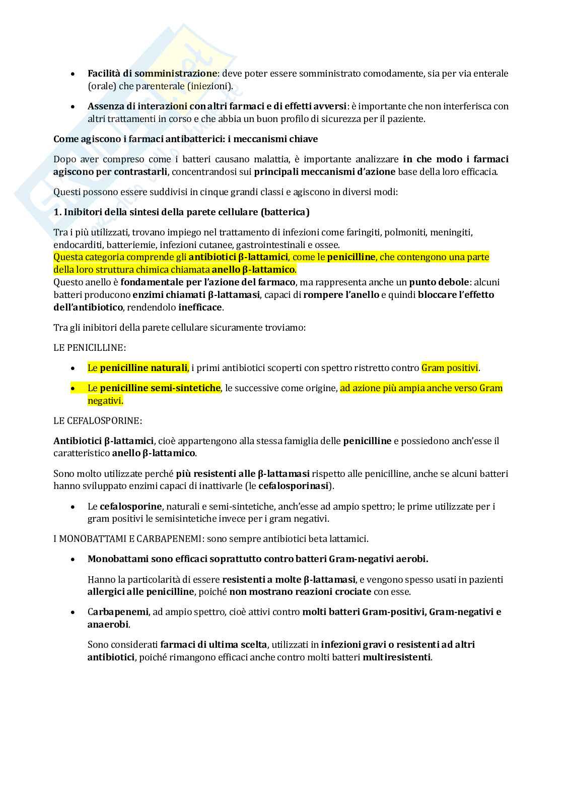Appunti completi Nutrizione e microrganismi: infezioni e fermentazioni Pag. 31