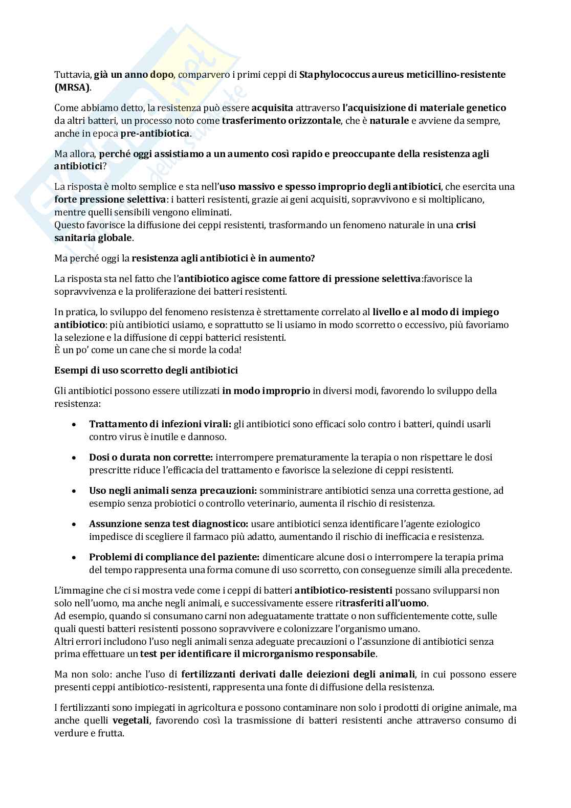 Appunti completi Nutrizione e microrganismi: infezioni e fermentazioni Pag. 41