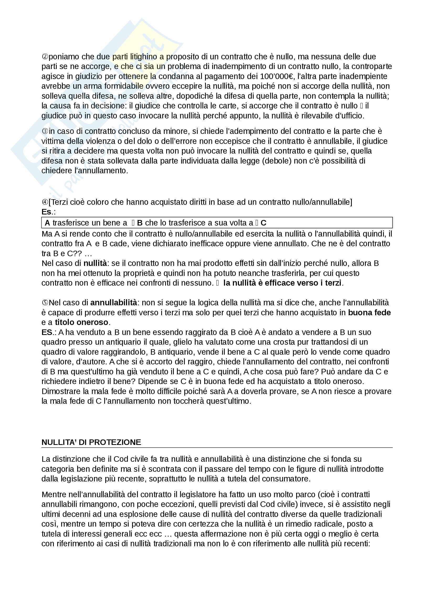 11 Clausole vessatorie e altri elementi essenziali del contratto e elem accidentali Pag. 16