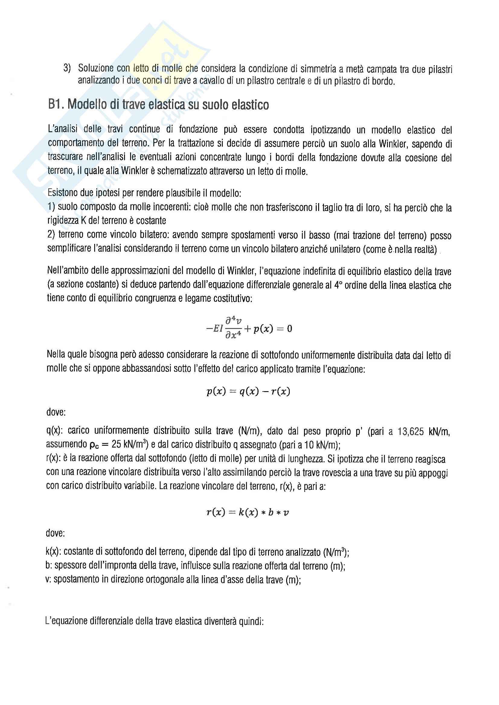 Esercizi di Tecnica Delle Costruzioni Pag. 2
