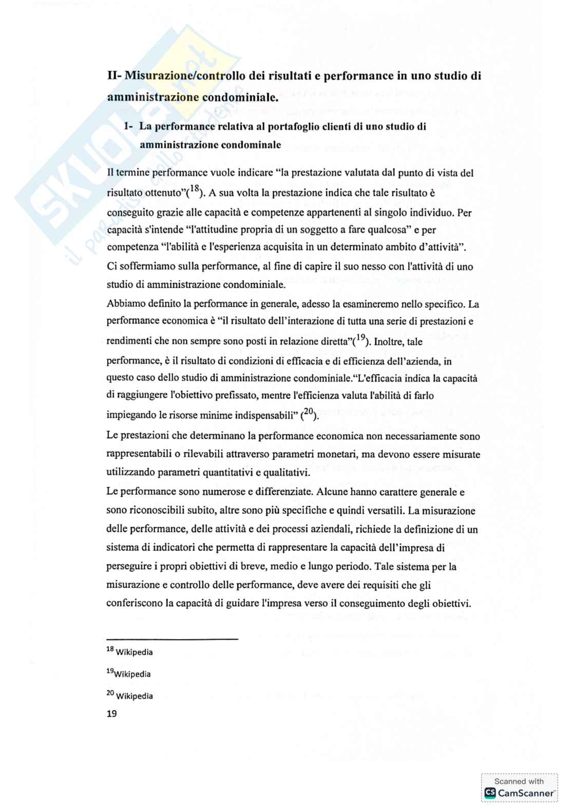 Riassunto esame Sistemi informativi di controllo, Prof. Mancini Daniela, libro consigliato Il nuovo condominio, Cusano Pag. 1