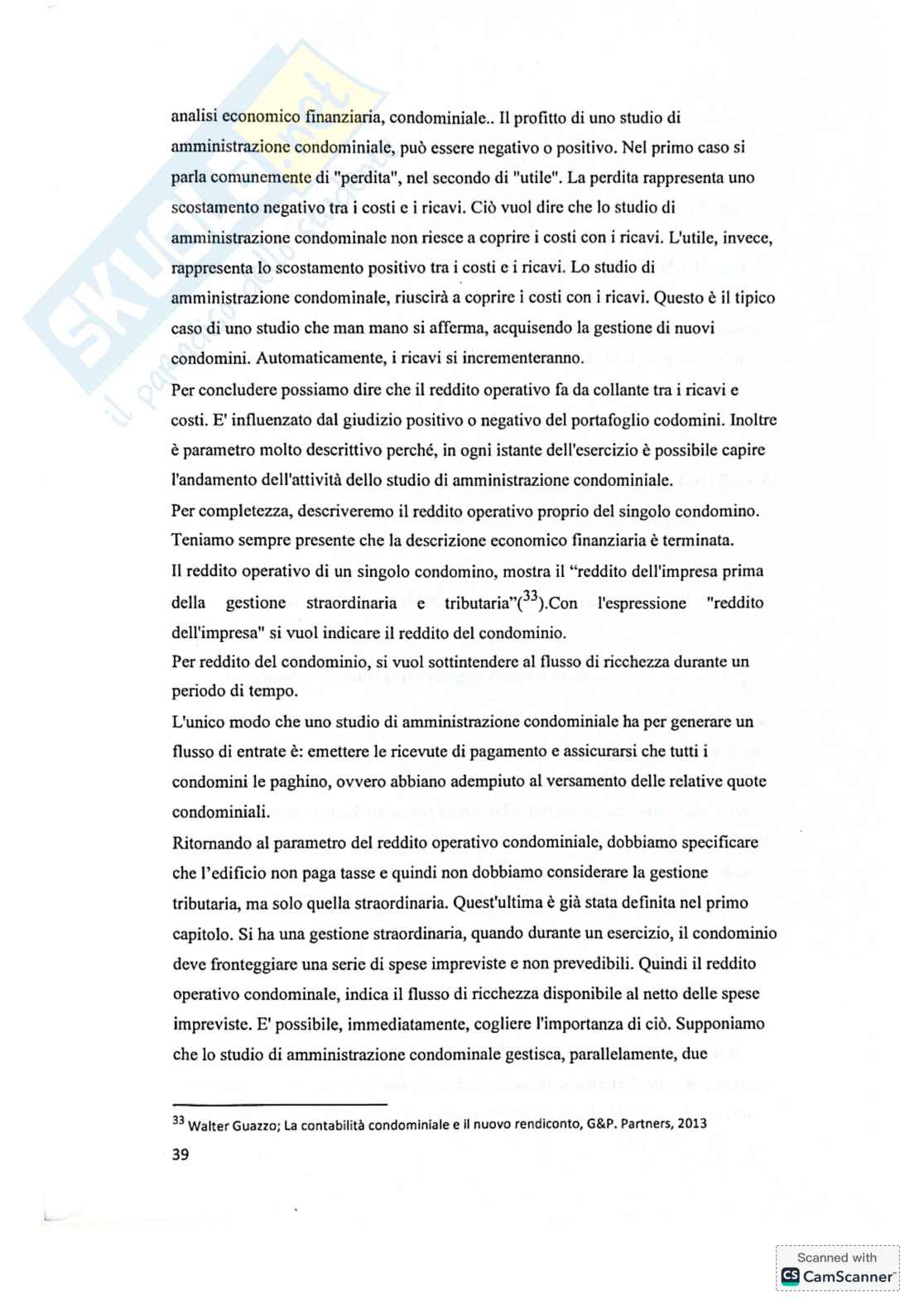 Riassunto esame Sistemi informativi di controllo, Prof. Mancini Daniela, libro consigliato Il nuovo condominio, Cusano Pag. 21