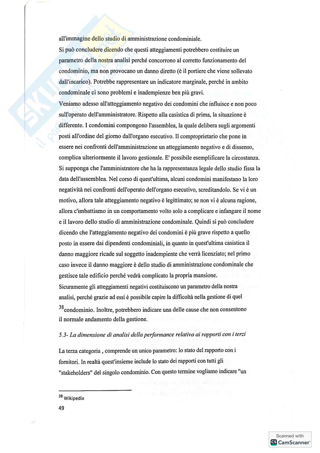 Riassunto esame Sistemi informativi di controllo, Prof. Mancini Daniela, libro consigliato Il nuovo condominio, Cusano Pag. 31