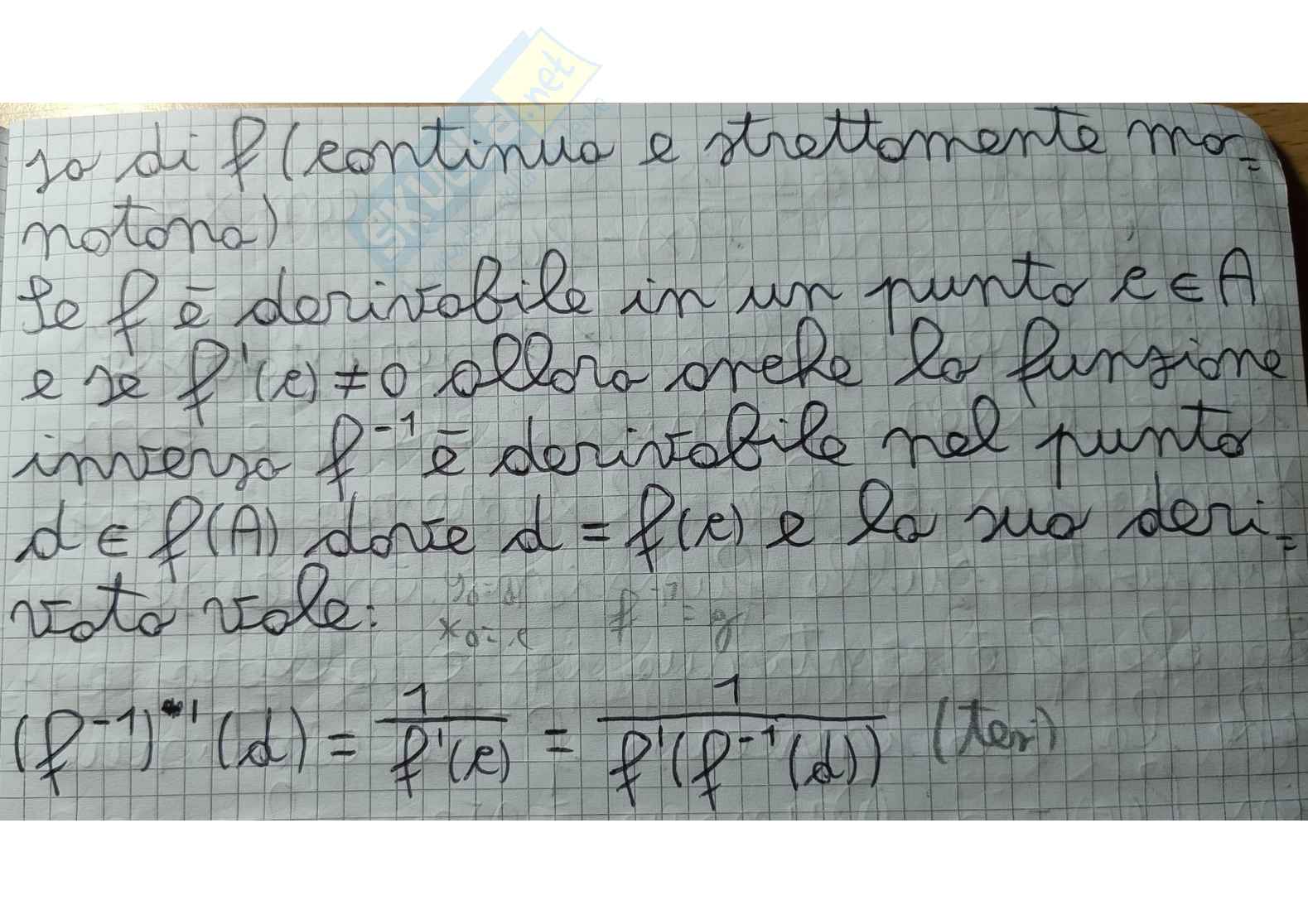 Teoremi sulle derivate - Parte 1 Pag. 11