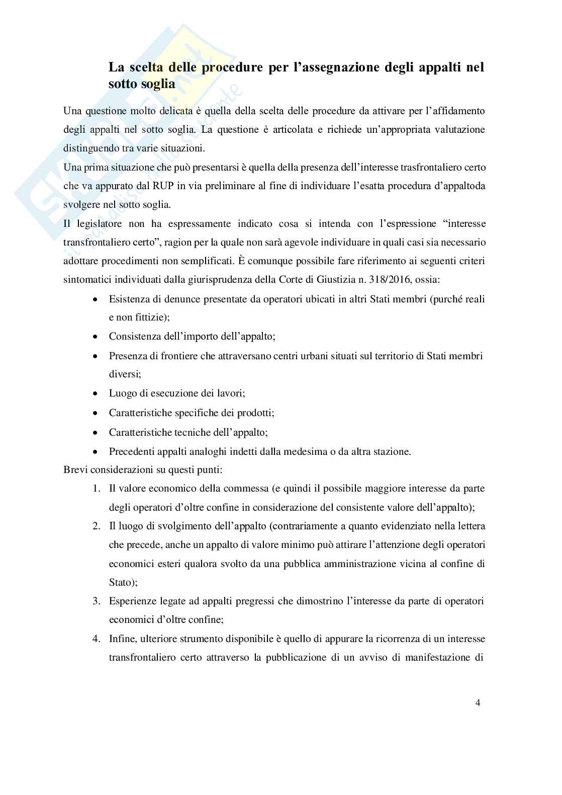 Nuovo Codice Contratti 36/2023 Appunti Concorso Enti Locali Istruttore direttivo tecnico comune Pag. 6